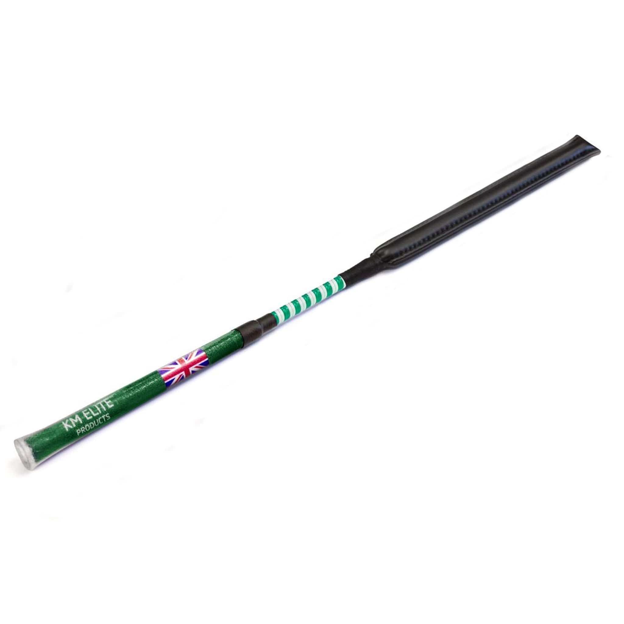 Km Elite Cush Grip Jumping Bat Slimline Whip - Green