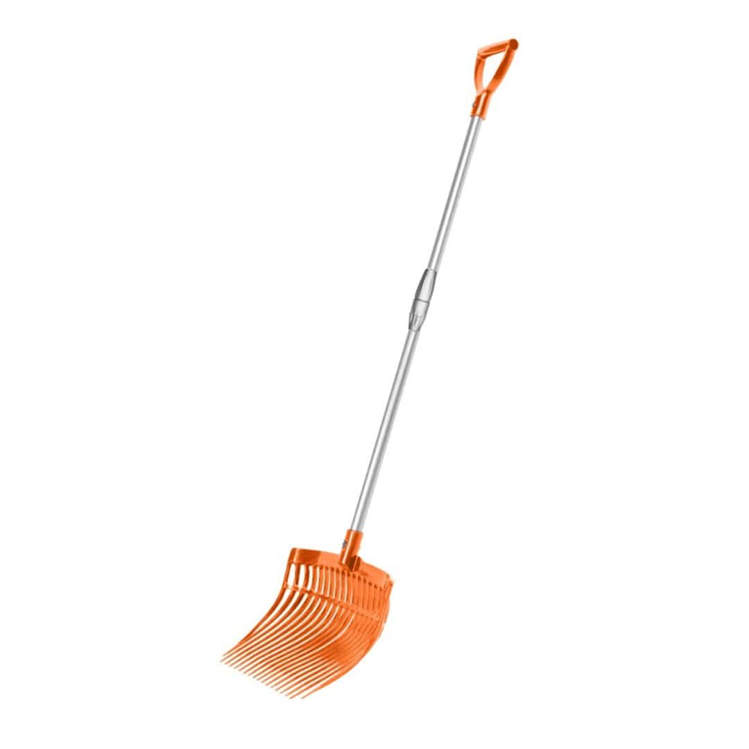 Km Elite Ultimate Telescopic Shavings Fork - Orange