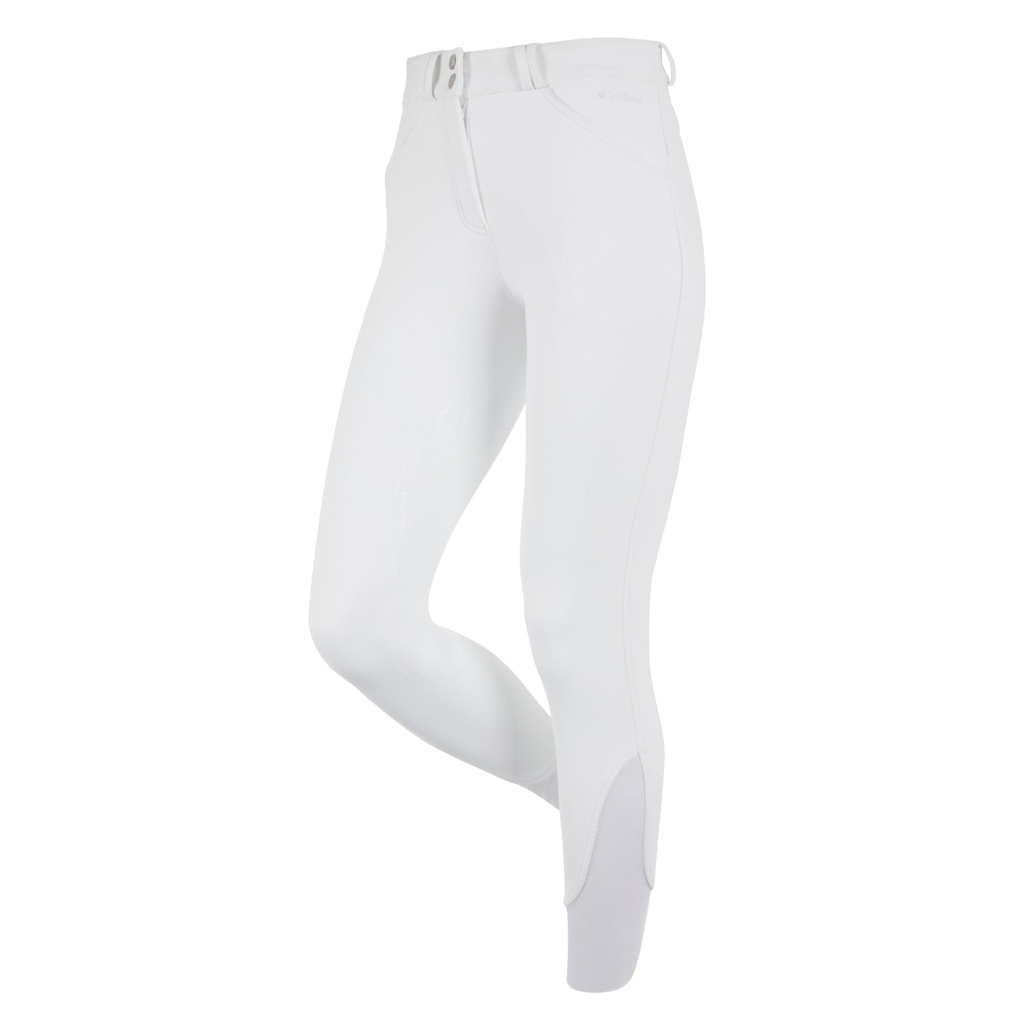 LeMieux Drytex Waterproof Silicone Full Seat Breeches White 12585 Front View