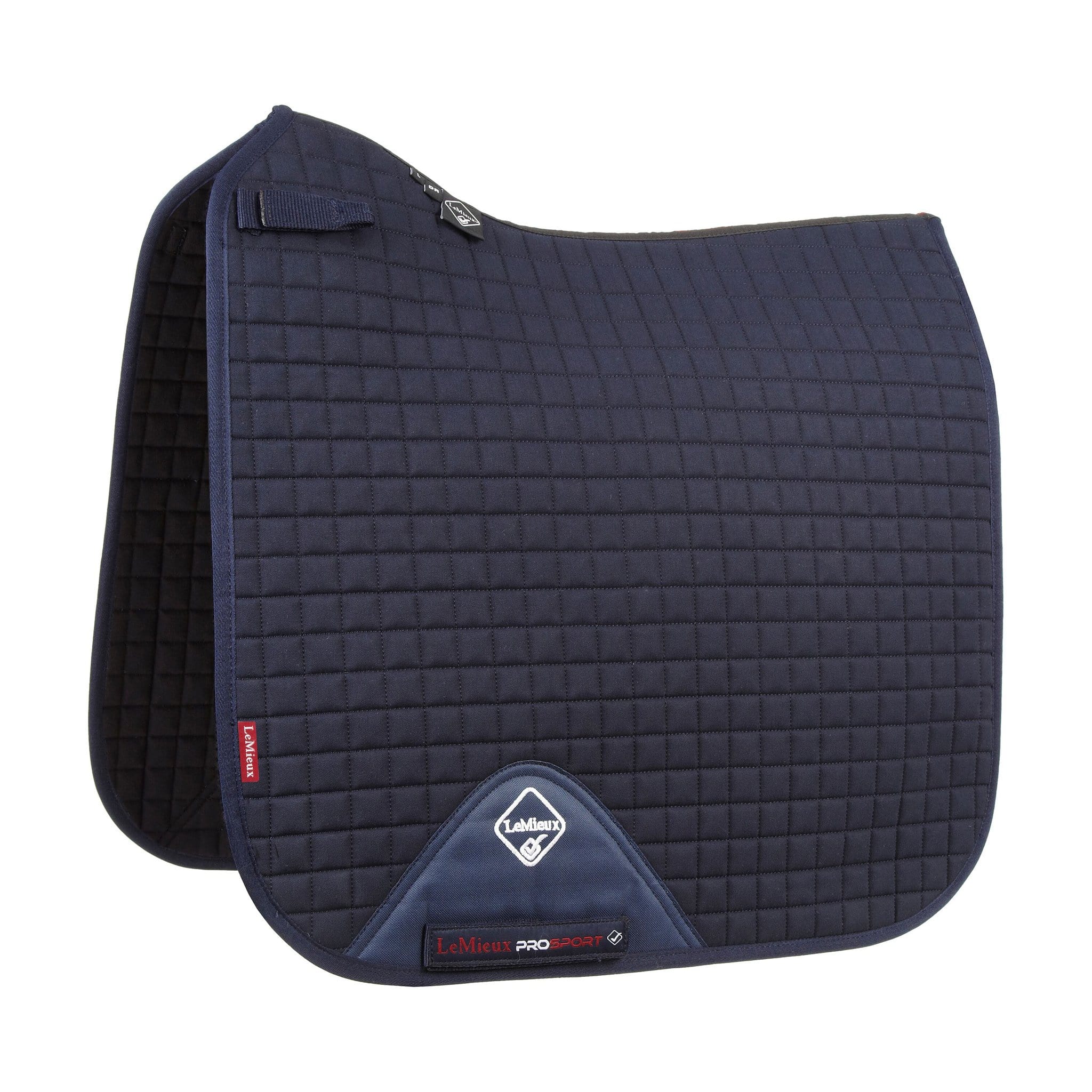 LeMieux ProSport Cotton Dressage Square Navy 9389