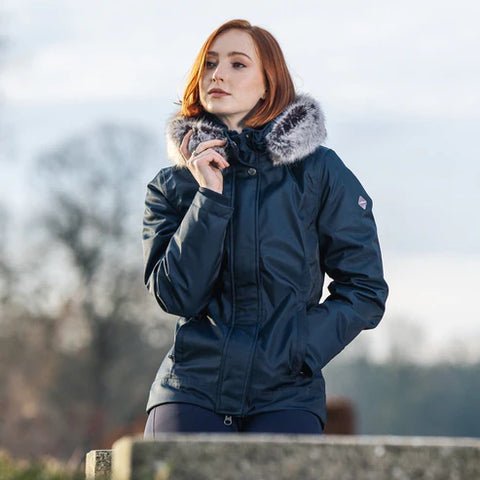 LeMieux Waterproof Riding Jacket Navy