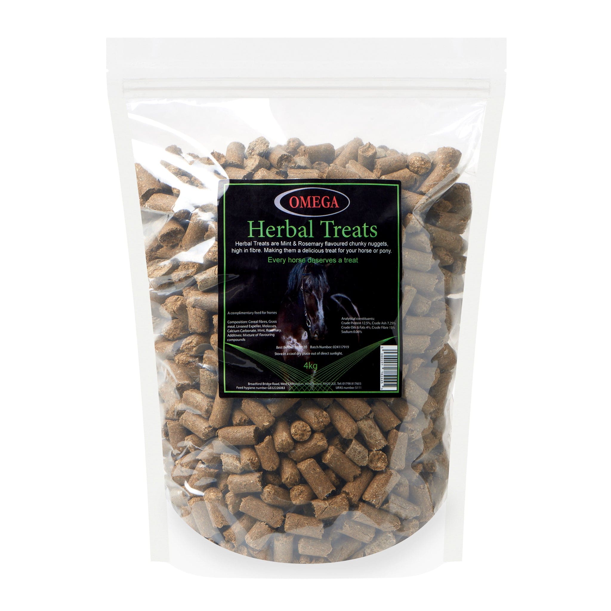 Omega Equine Treats - Herbal