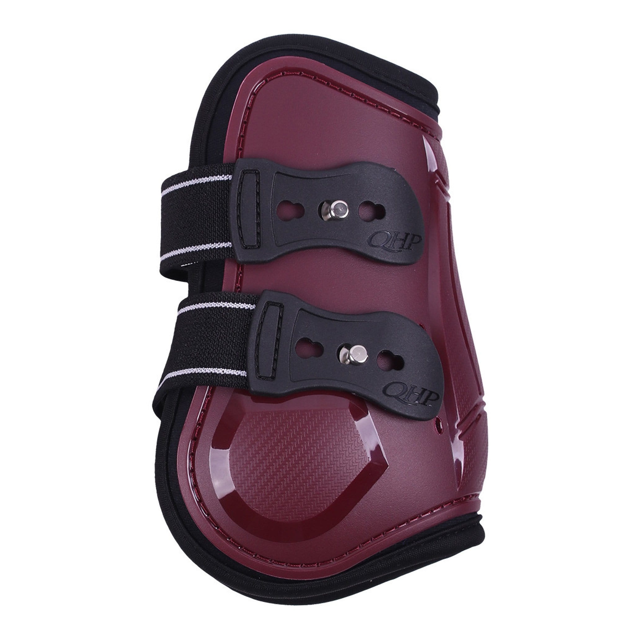 Qhp Champion Fetlock Boots - Pony · Burgundy