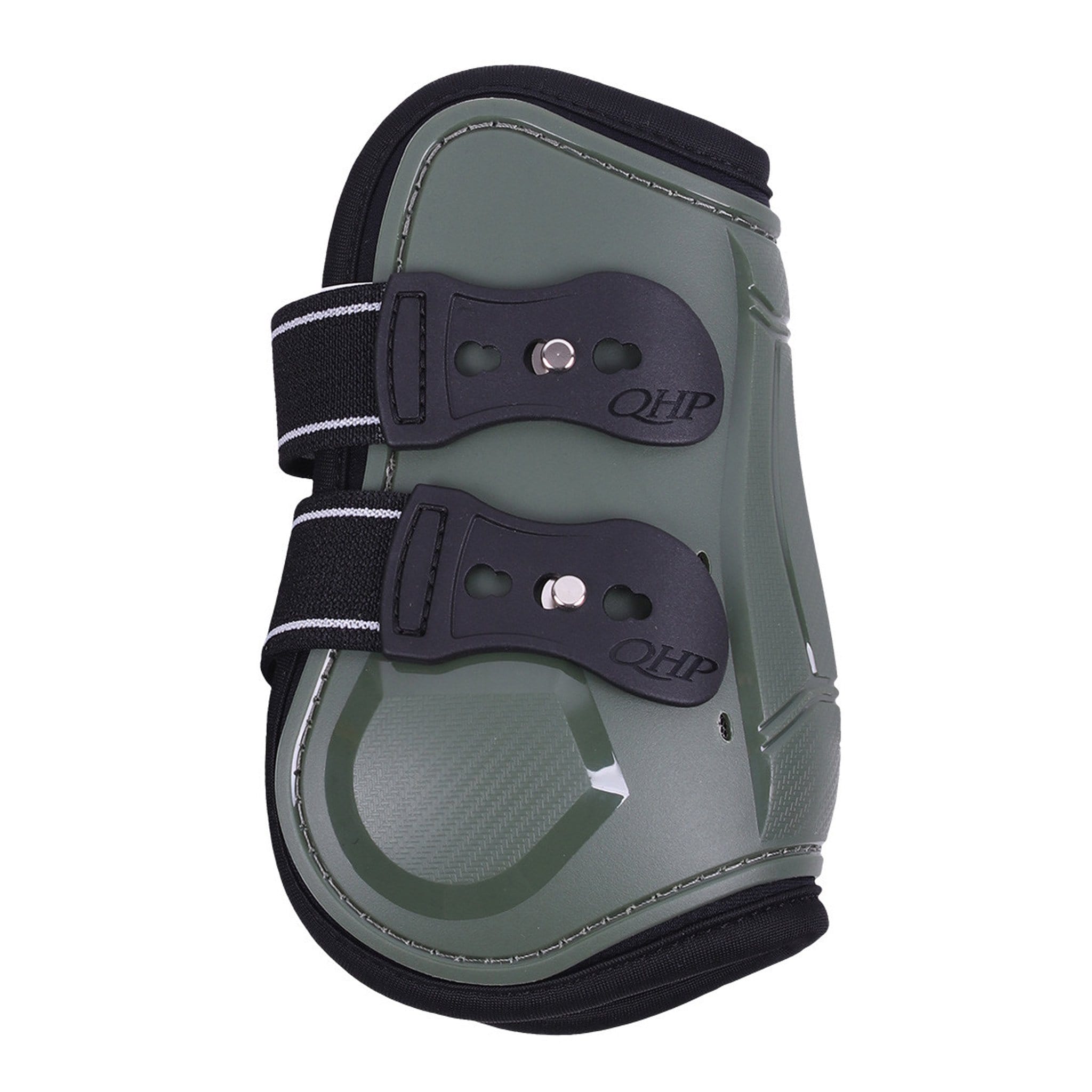 Qhp Champion Fetlock Boots - Pony · Olive Green