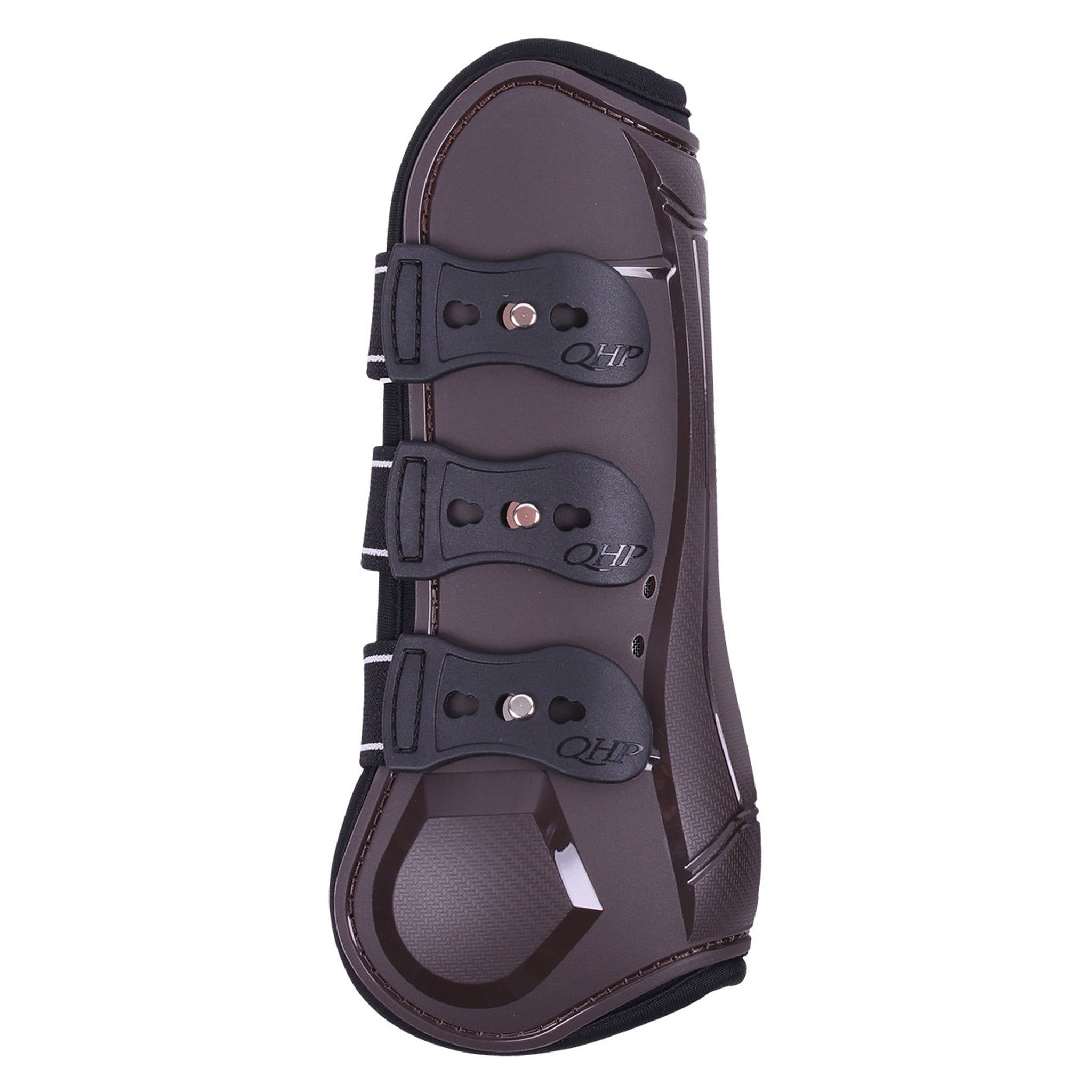 Qhp Champion Tendon Boots - Pony · Brown