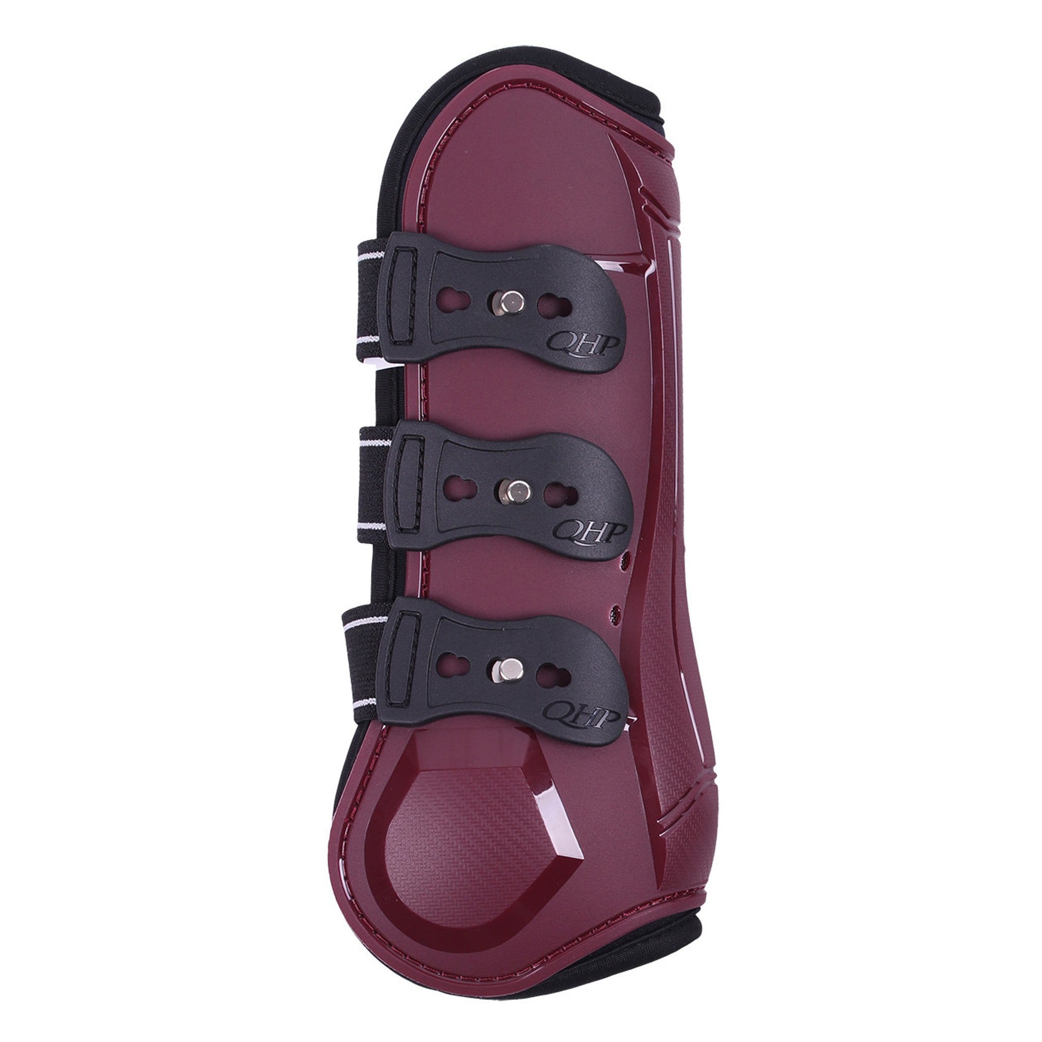 Qhp Champion Tendon Boots - Pony · Burgundy