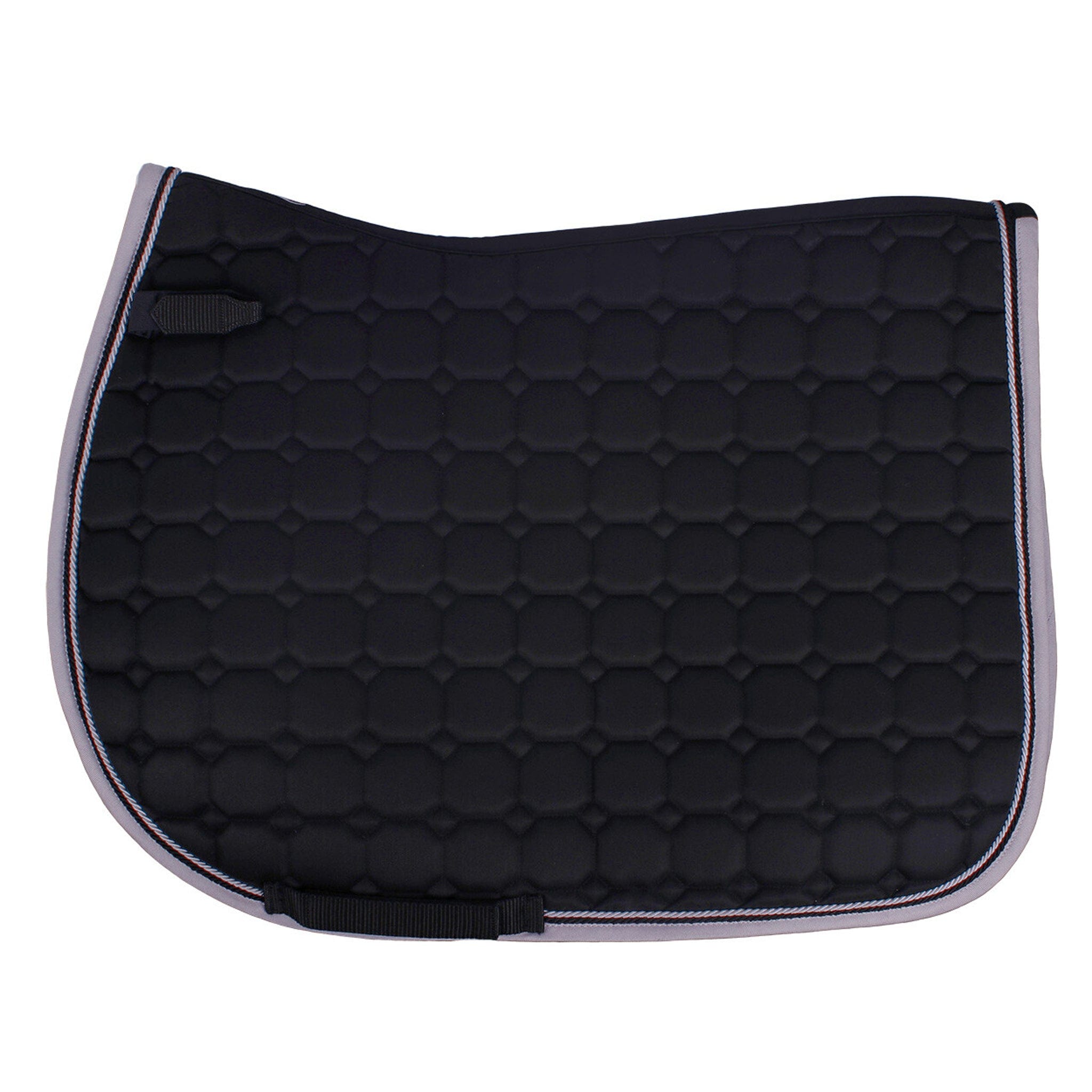 Qhp Florence Gp Saddle Pad - Shetland · Black