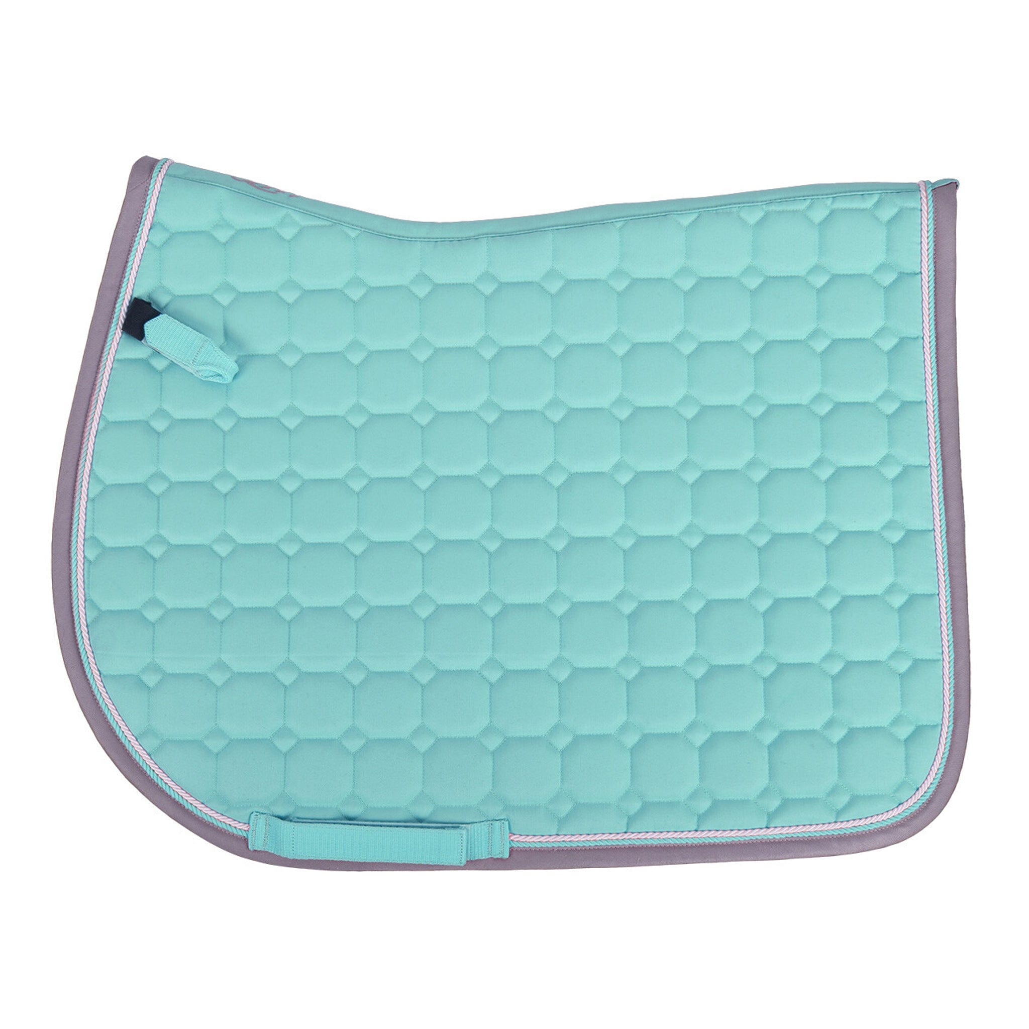 Qhp Florence Gp Saddle Pad - Full · Ice Green