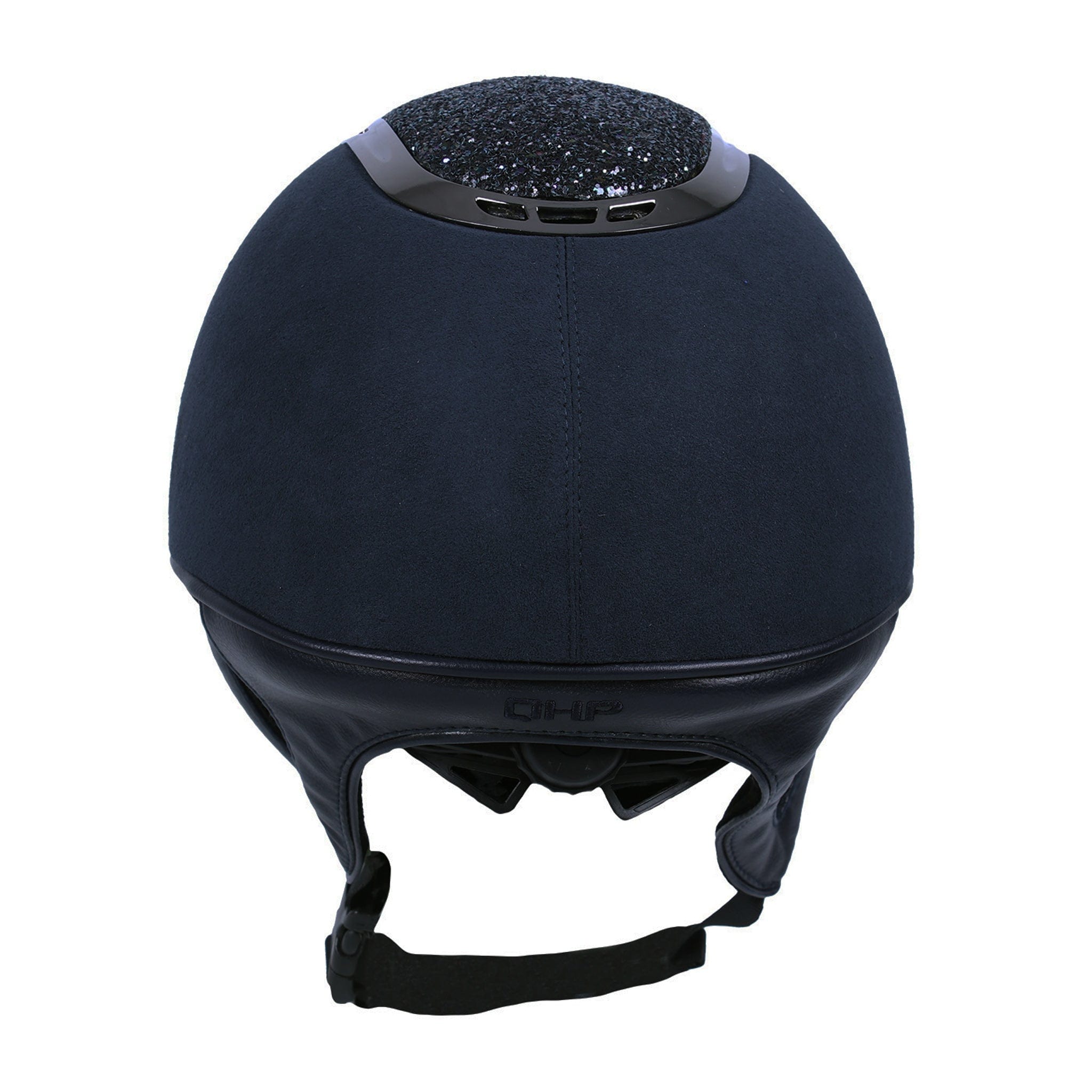 QHP Glitz Riding Hat - 57cm - 59cm · Navy