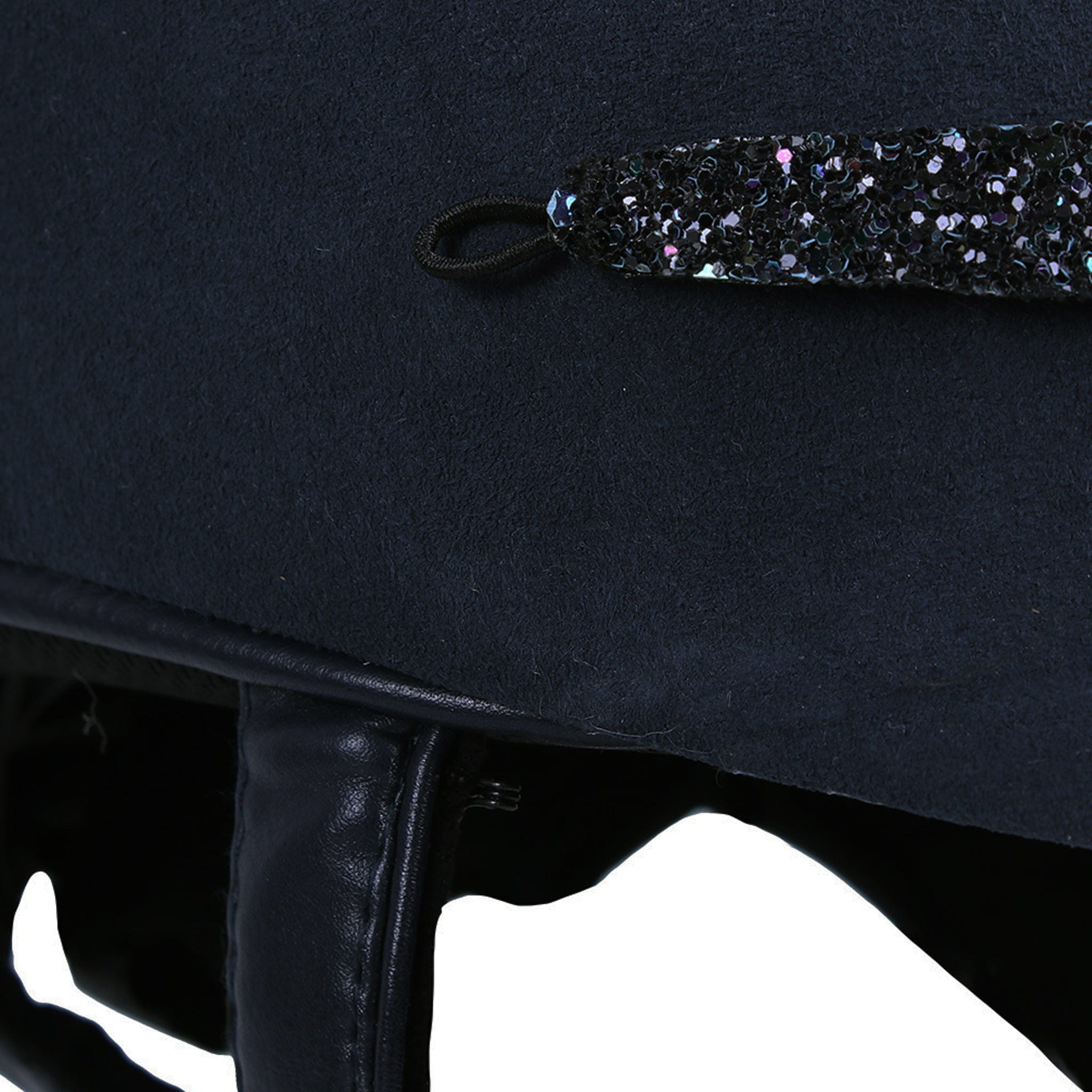 QHP Glitz Riding Hat - 57cm - 59cm · Navy