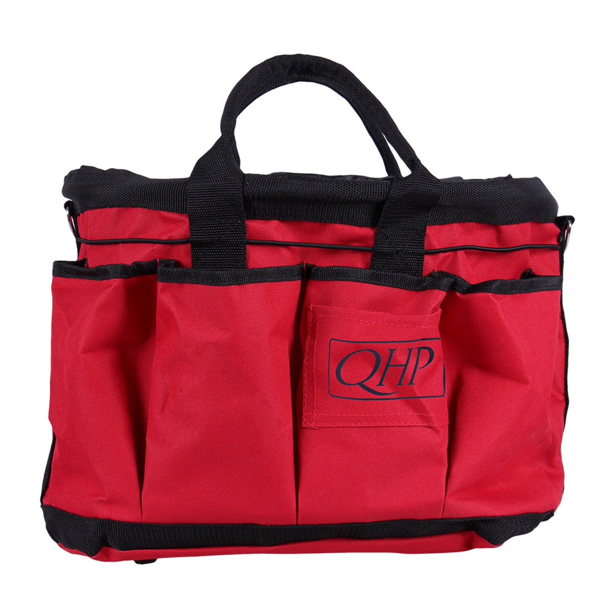 Qhp Grooming Bag - Red And Black