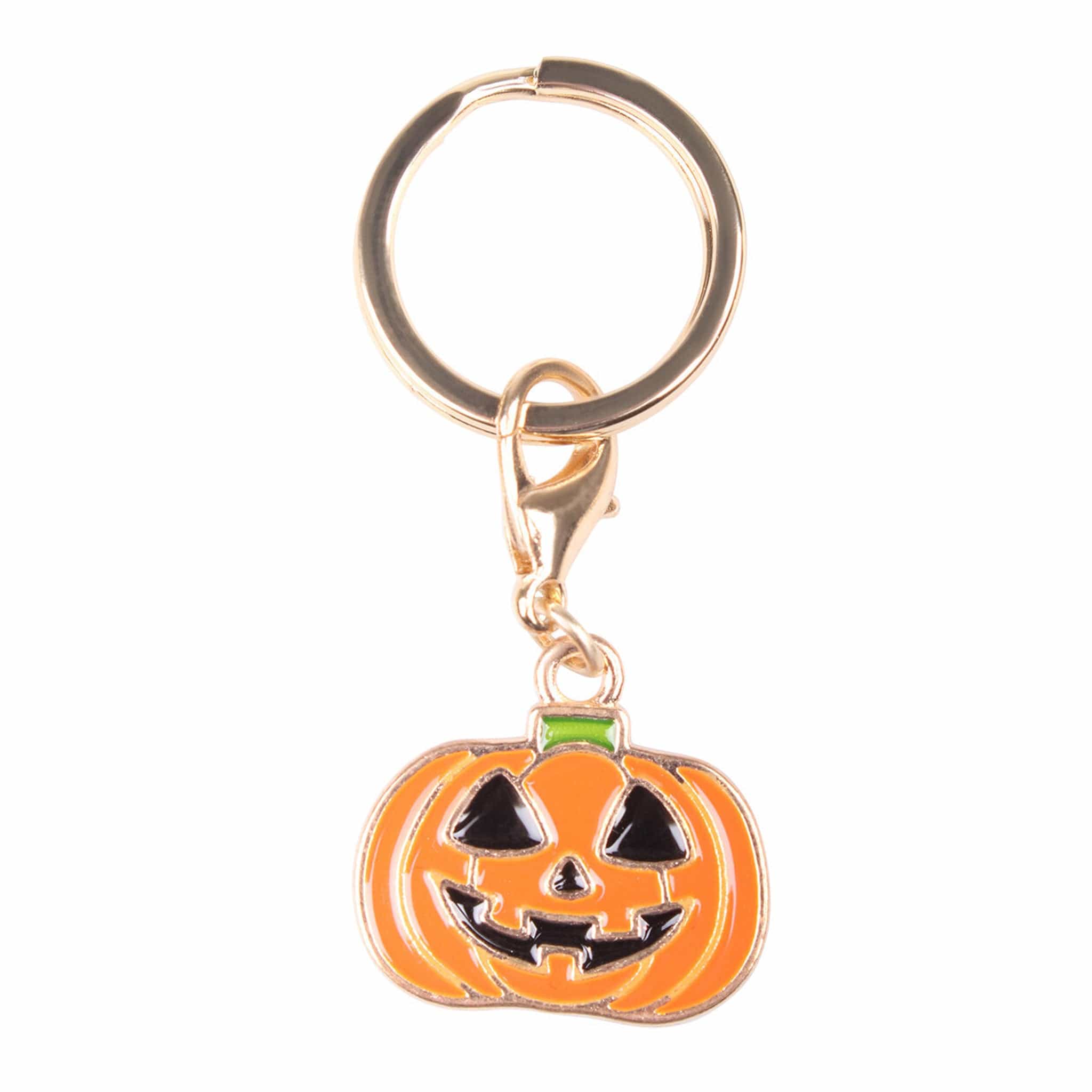 Qhp Halloween Bridle Charm - Pumpkin