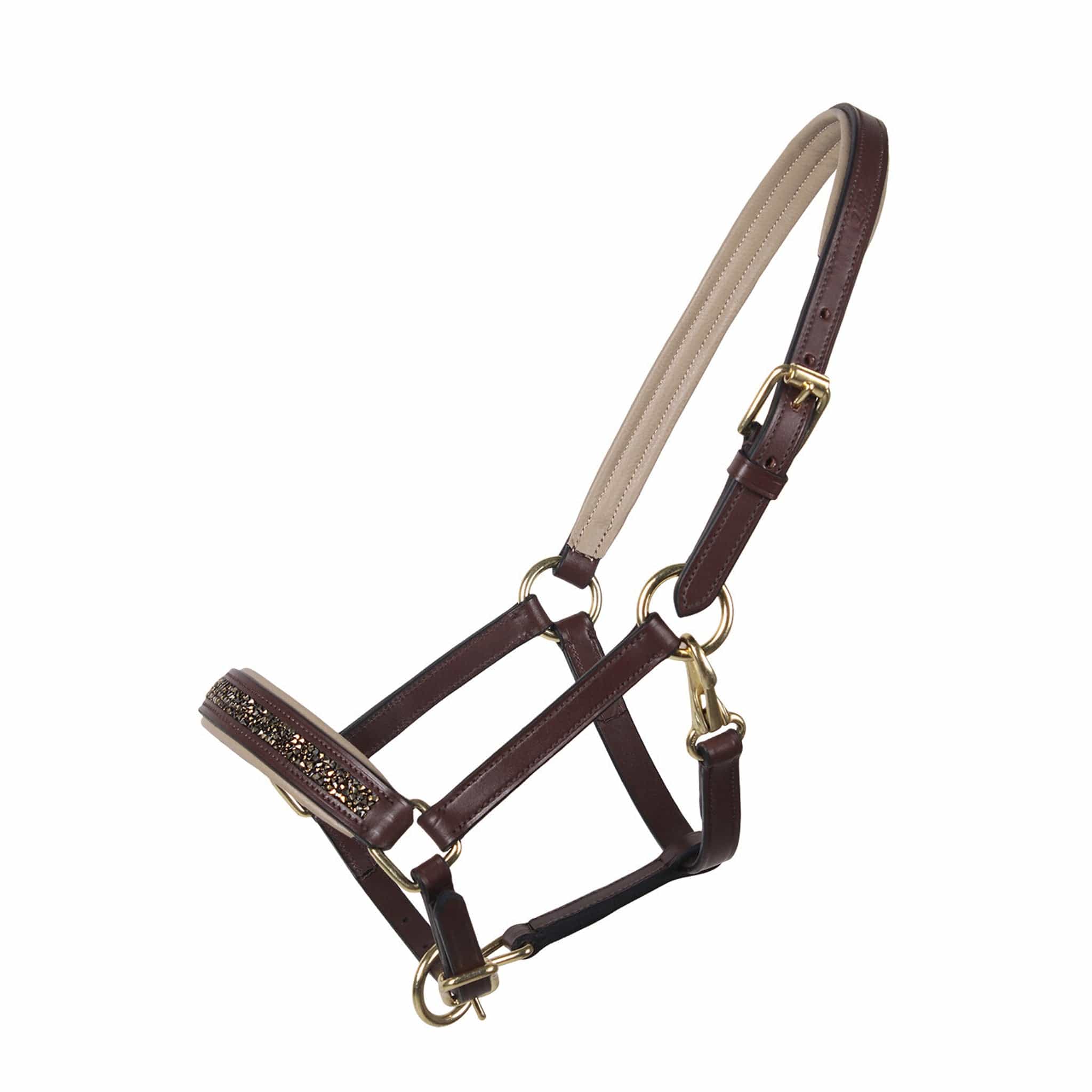 Qhp Lupine Foal Headcollar - Large · Brown