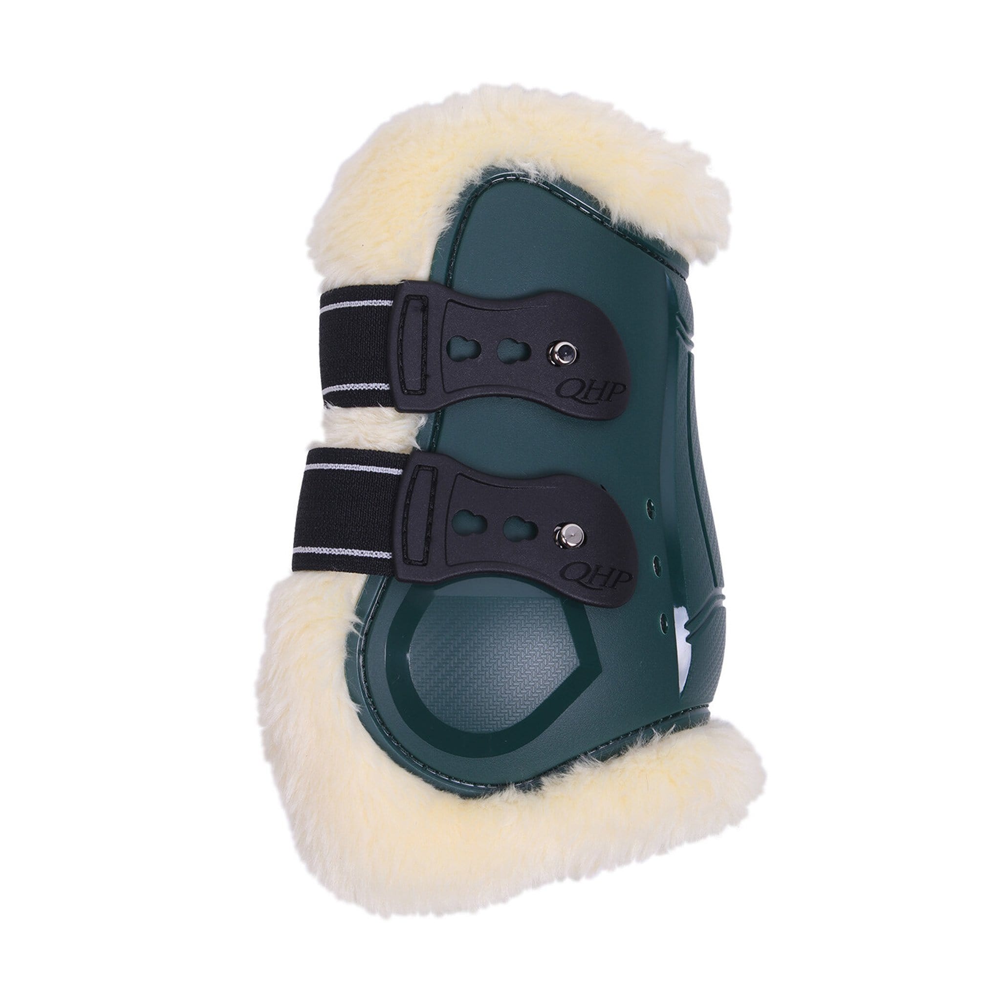 Qhp Ontario Fetlock Boots - Full · Dark Green