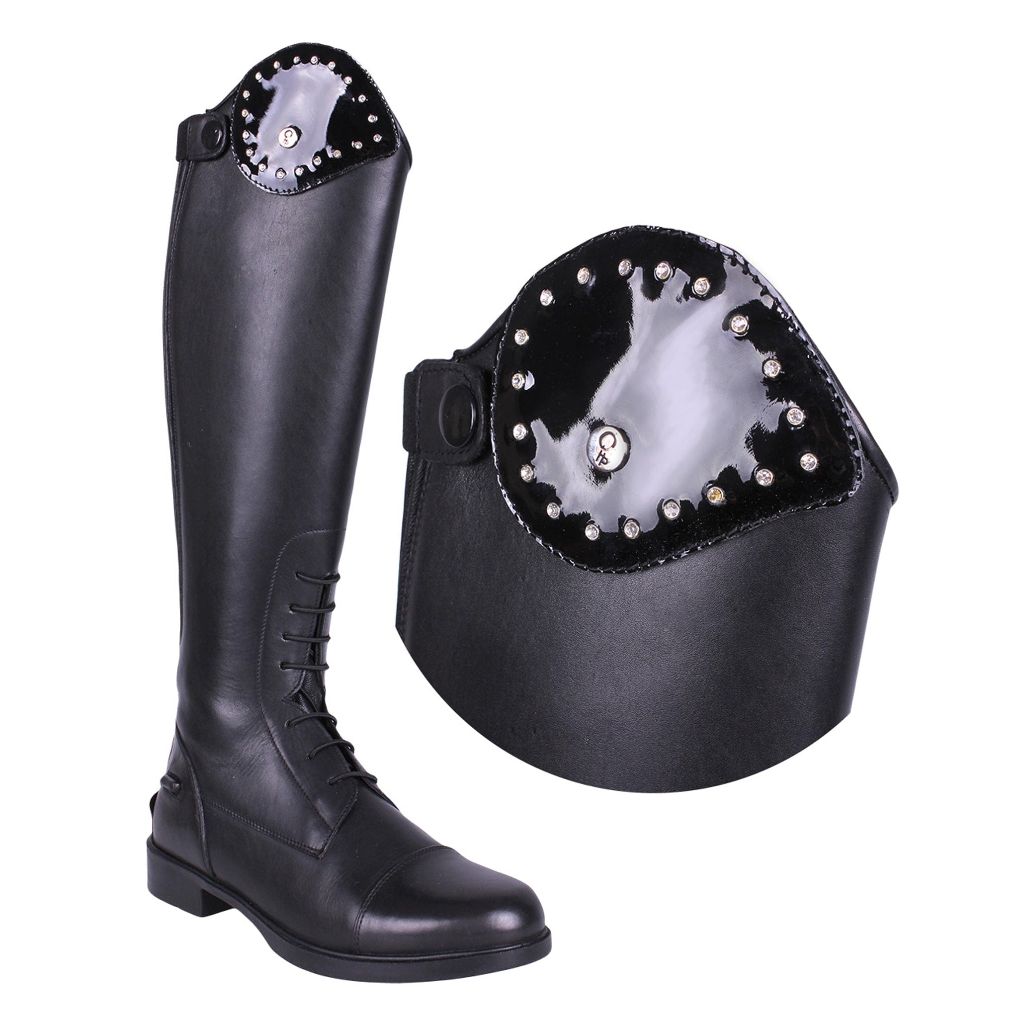 QHP Romy Crystal Interchangeable Boot Tops