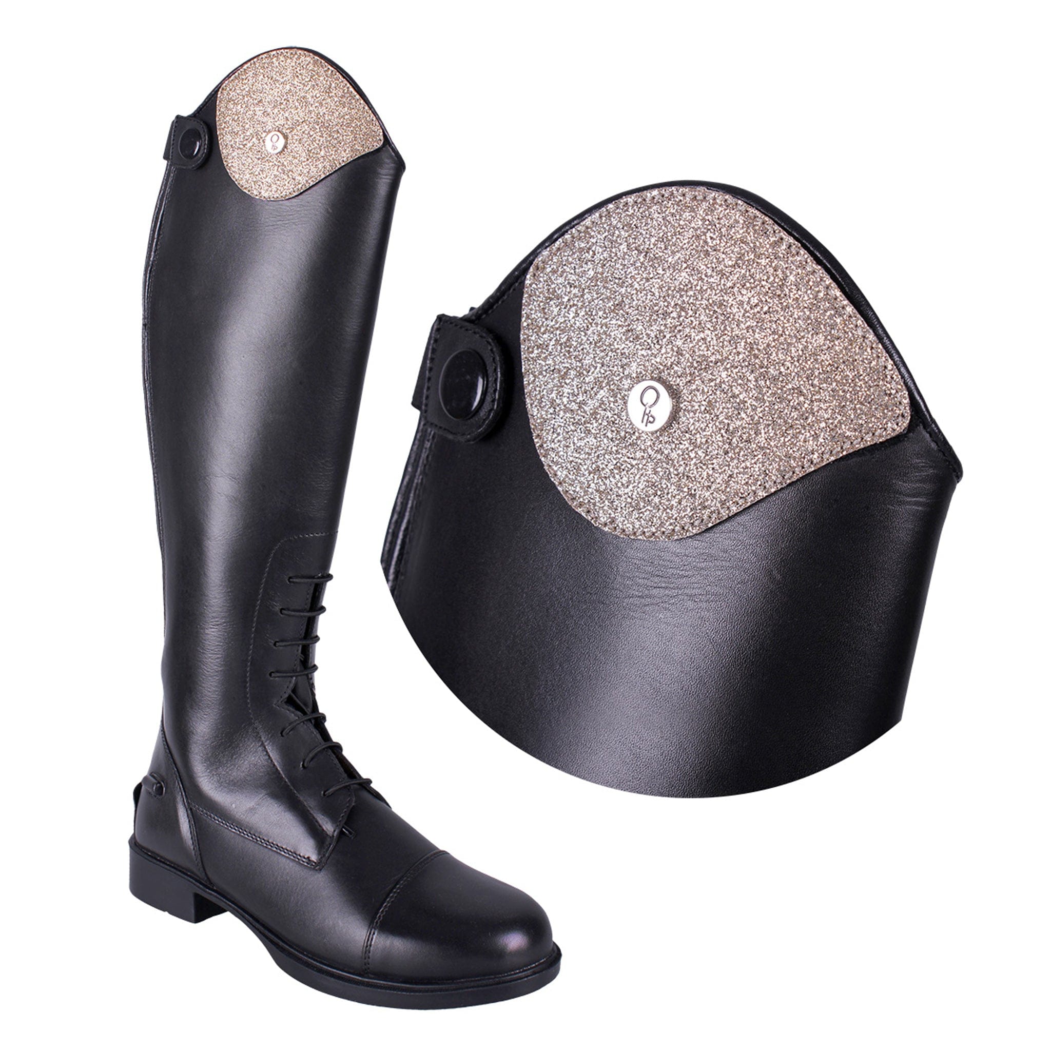 QHP Romy Glitter Interchangeable Boot Tops