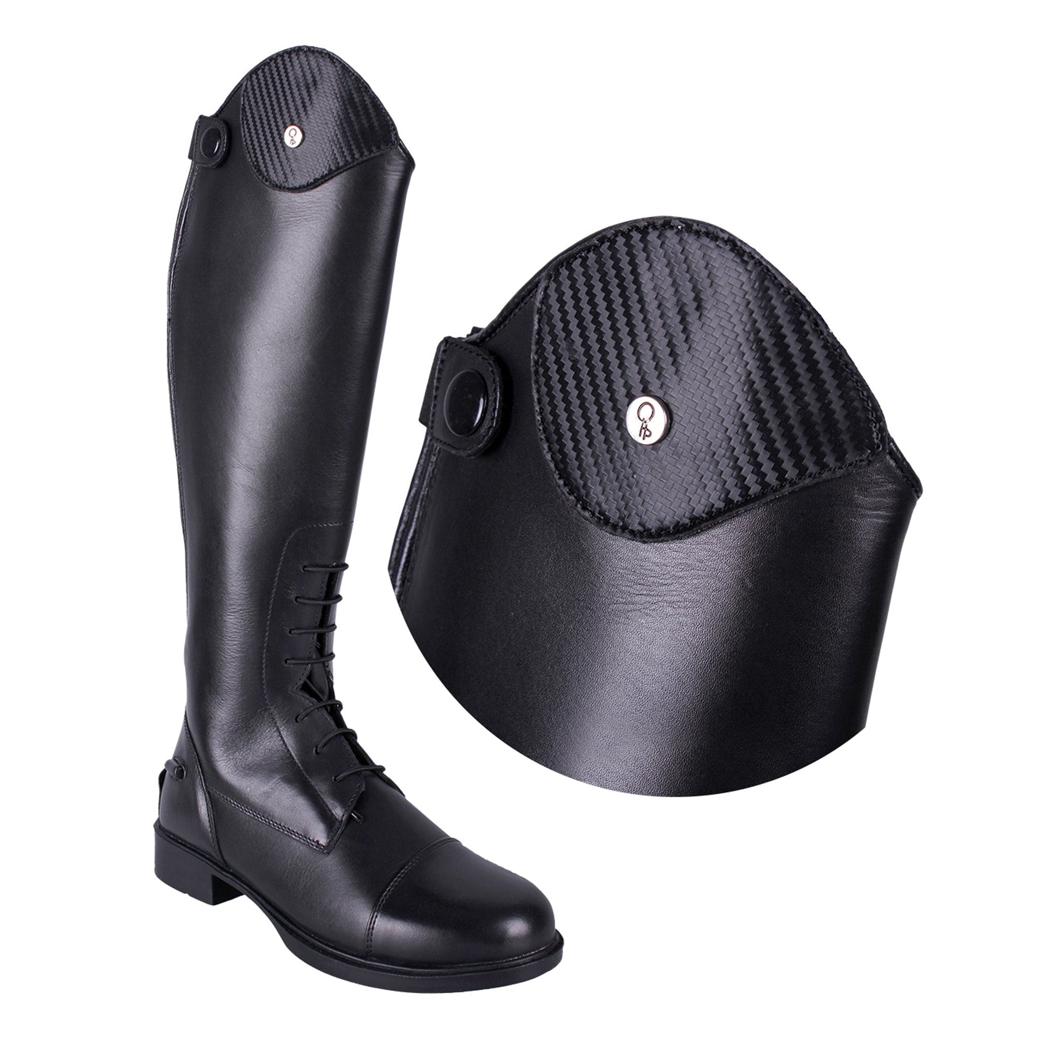 QHP Romy Carbon Interchangeable Boot Tops
