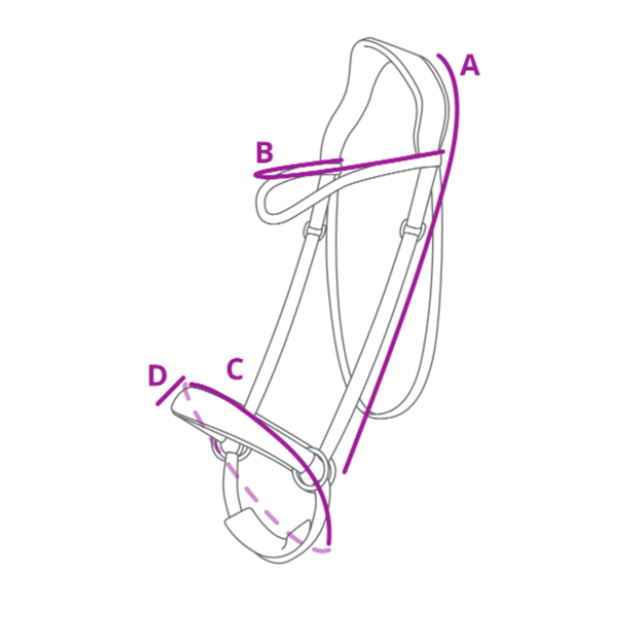 QHP Sunna Bitless Bridle