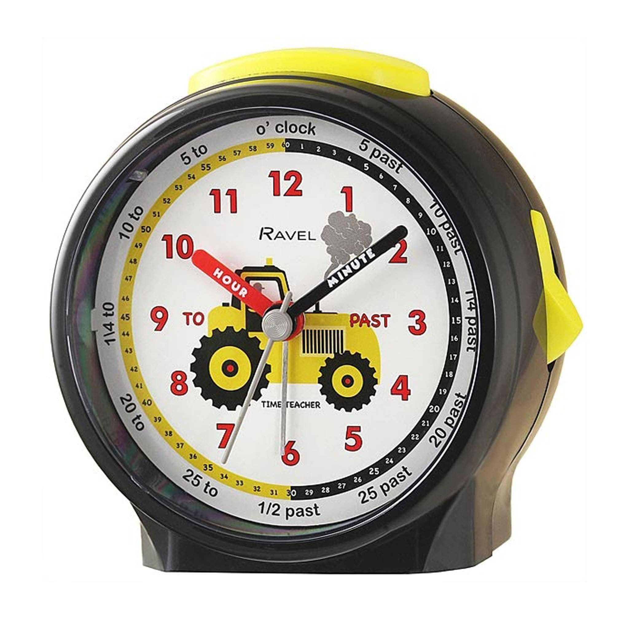 Ravel Tractor Time Teacher Alarm Clock Free UK Delivery EQUUS