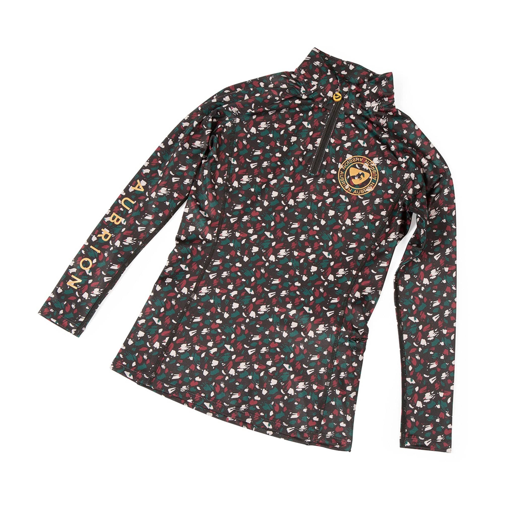 Aubrion Children's Newbury Long Sleeve Base Layer Brushstroke 8191