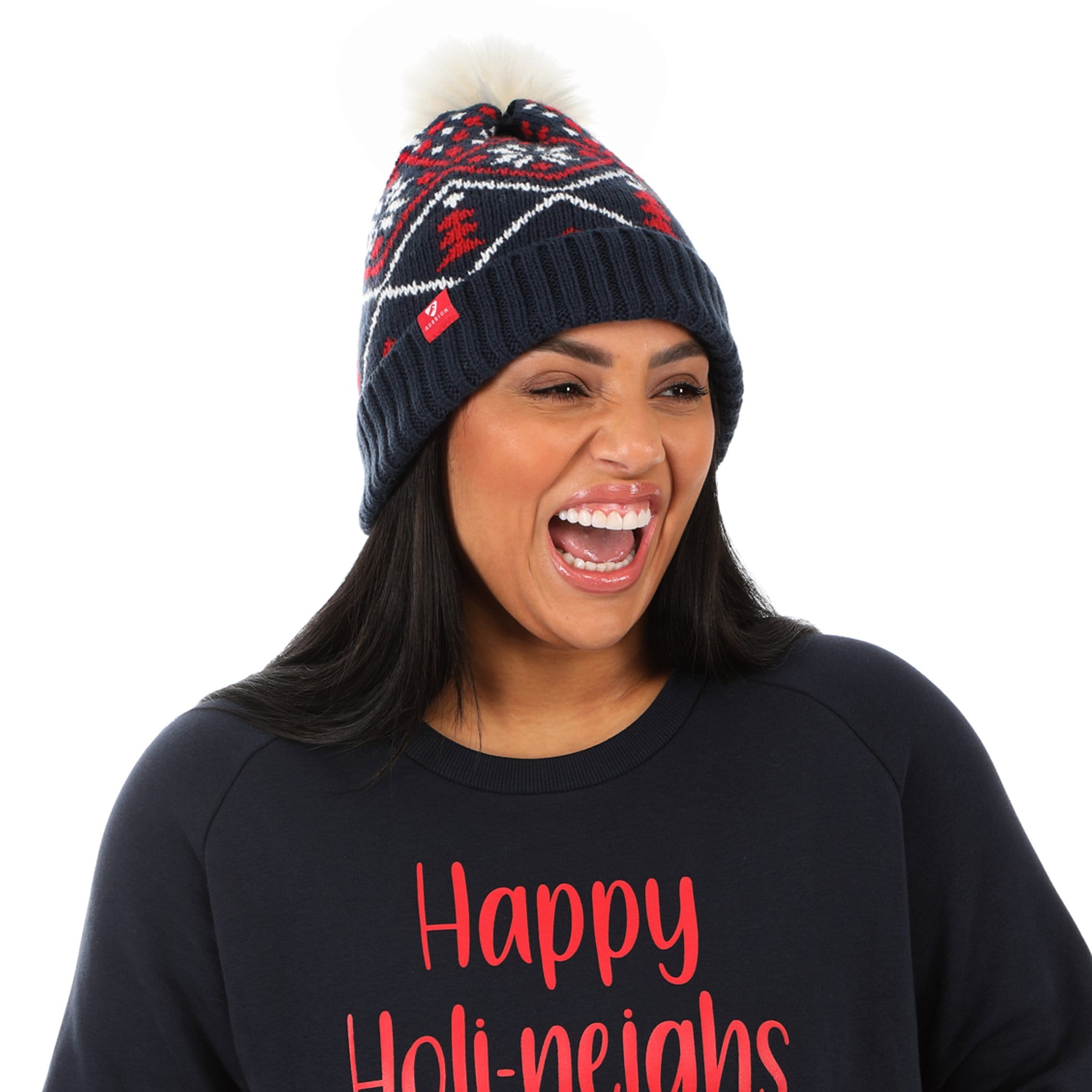 Aubrion Christmas Bobble Hat