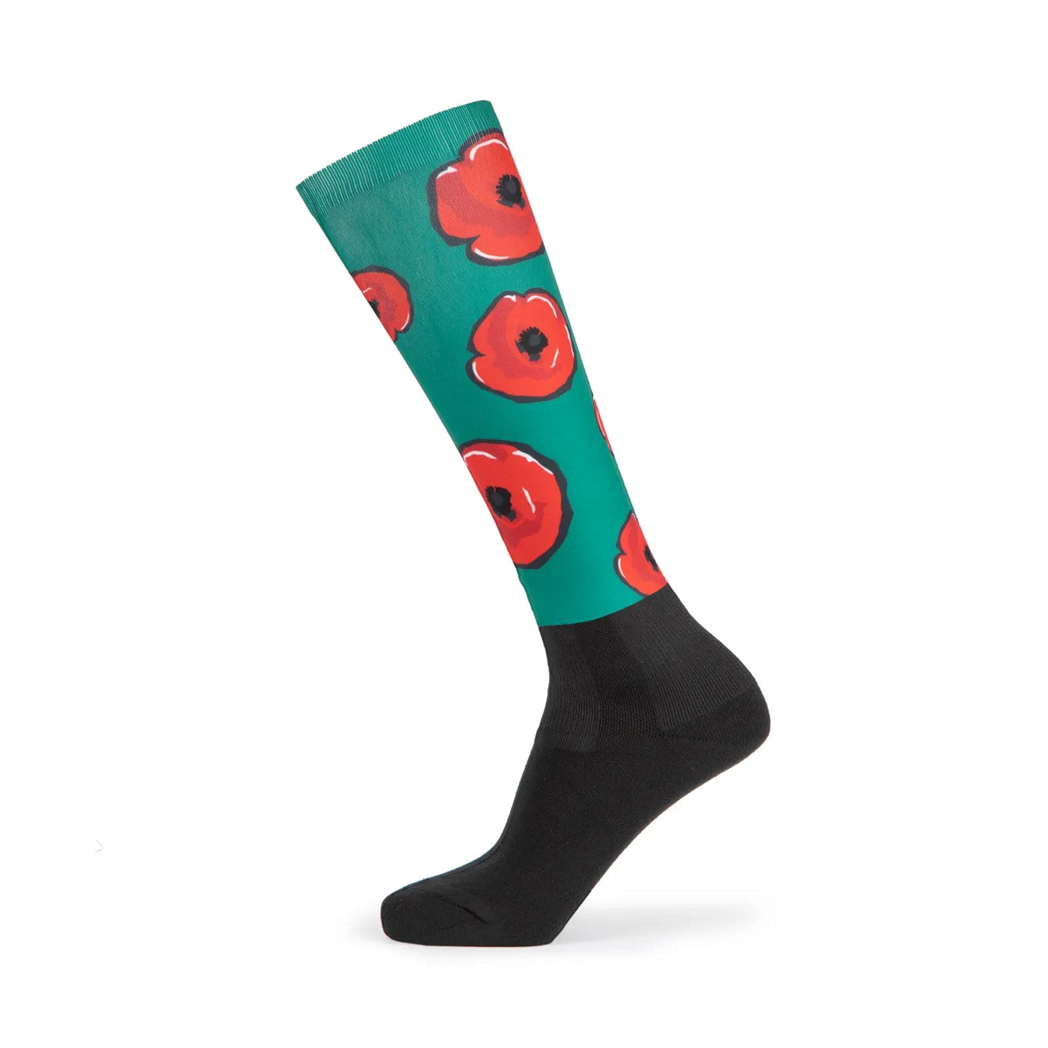 Aubrion Hyde Park Riding Socks - Poppy