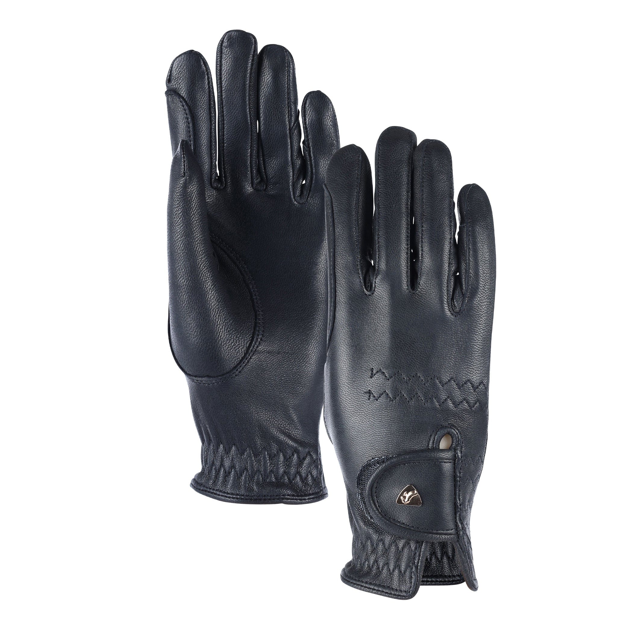 Aubrion Children's Leather Riding Gloves