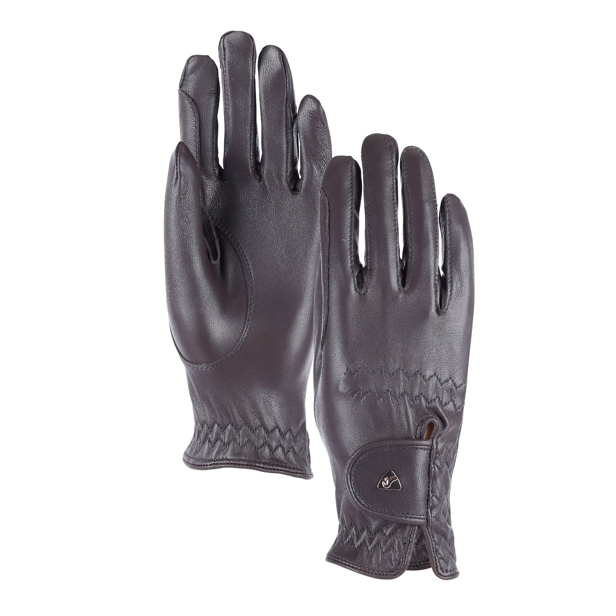 Aubrion Children's Leather Riding Gloves