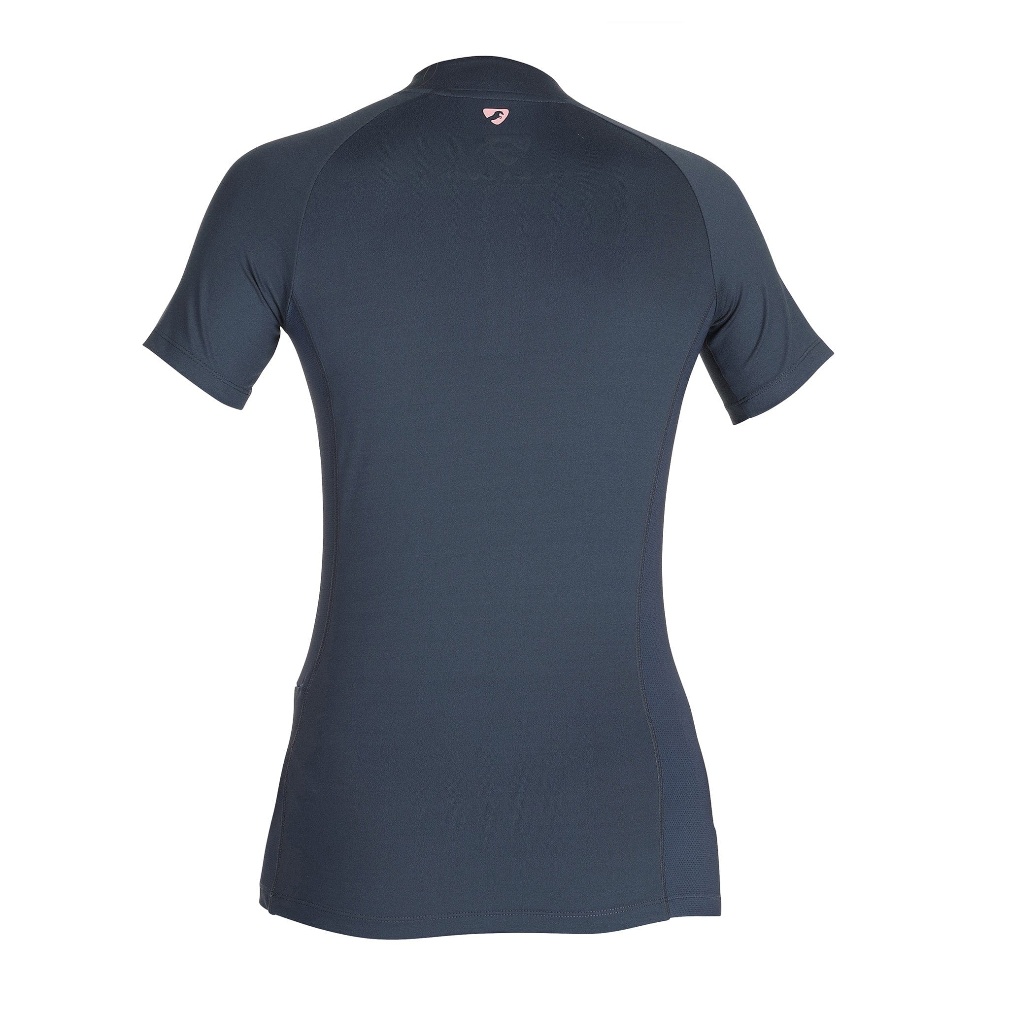 Aubrion Revive Short Sleeve Base Layer Back Navy 8946