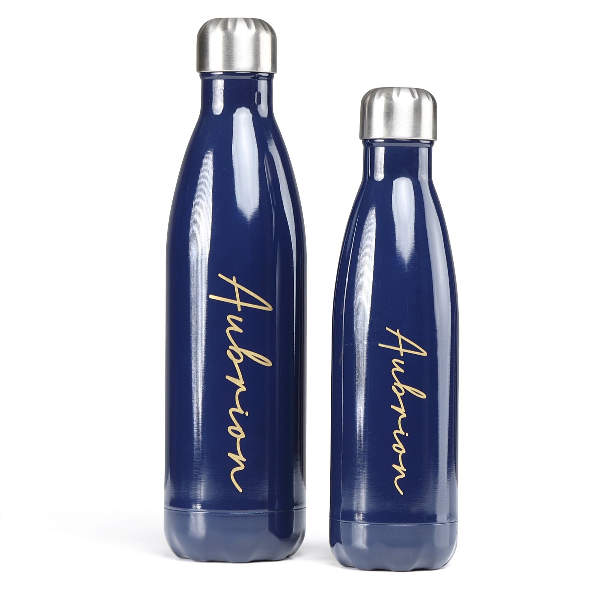Aubrion Team Water Bottle Navy Studio 2 sizes 8594