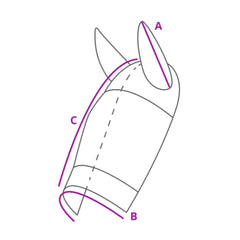 QHP Riding Fly Mask