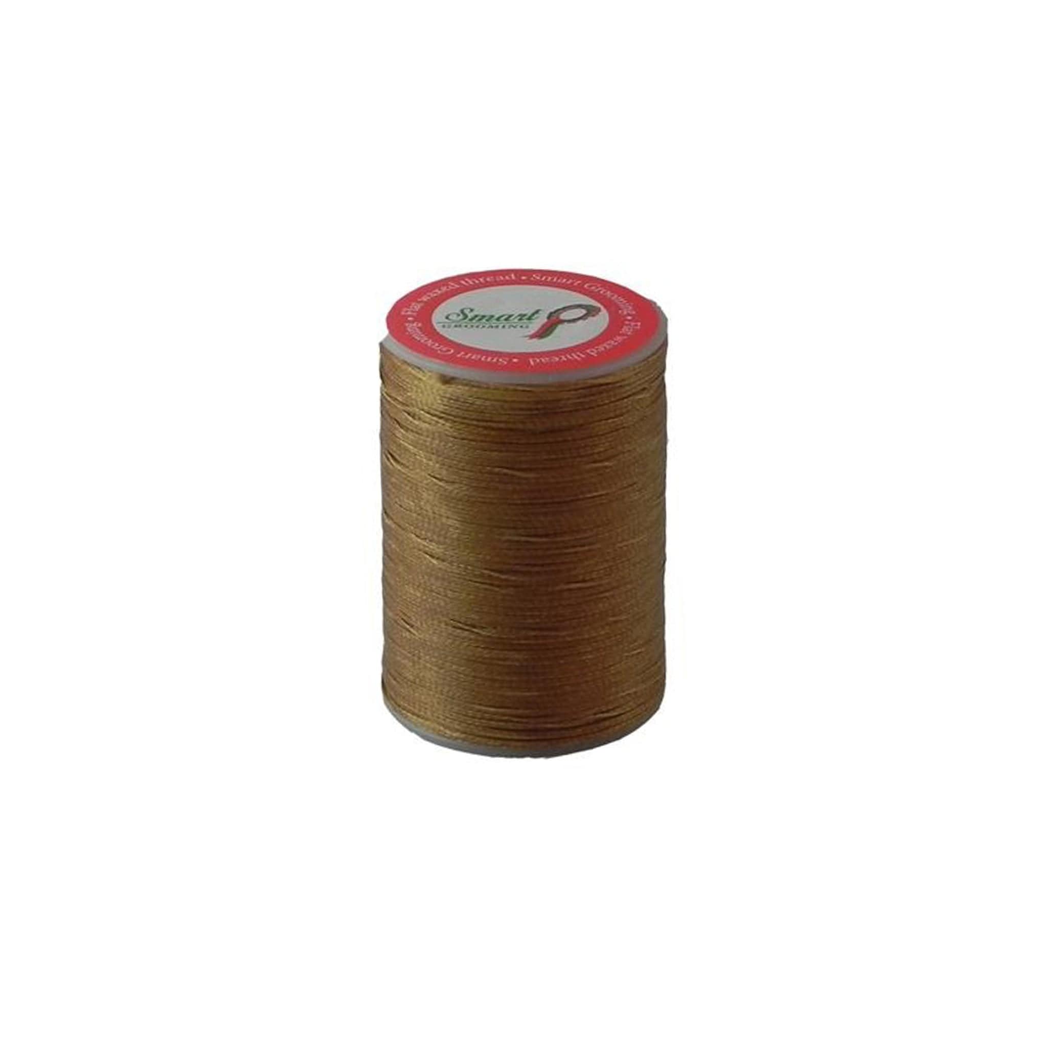 Smart Grooming Flat Waxed Plaiting Thread - Small · Chestnut