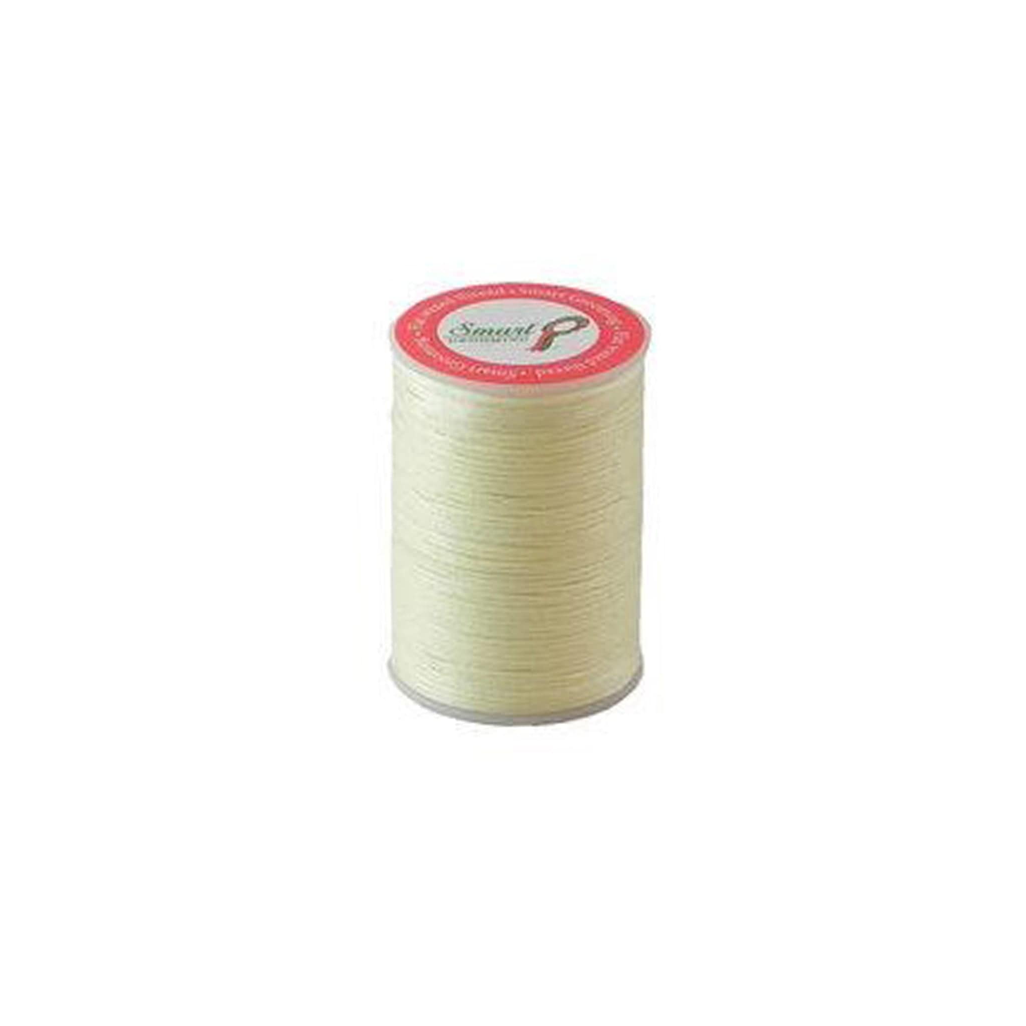 Smart Grooming Flat Waxed Plaiting Thread - Small · Cremello