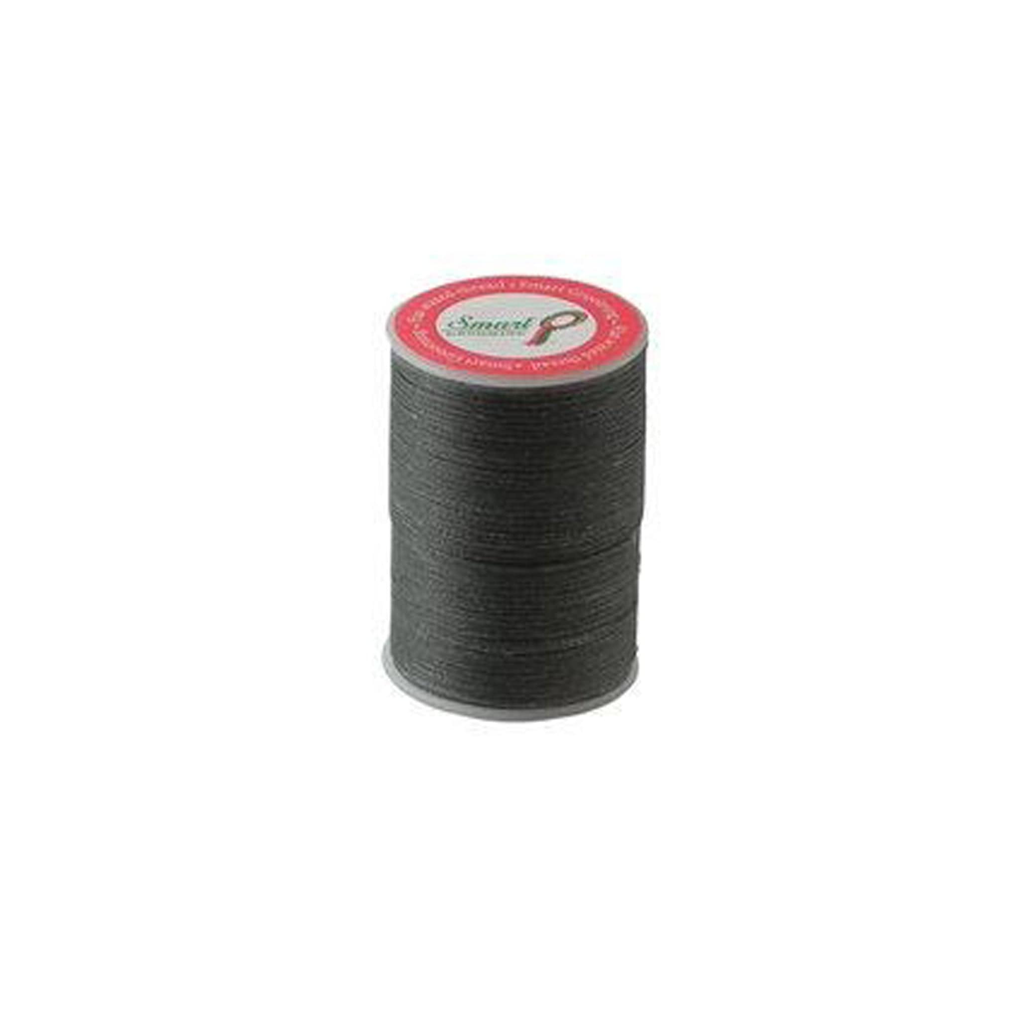 Smart Grooming Flat Waxed Plaiting Thread - Small · Iron Grey