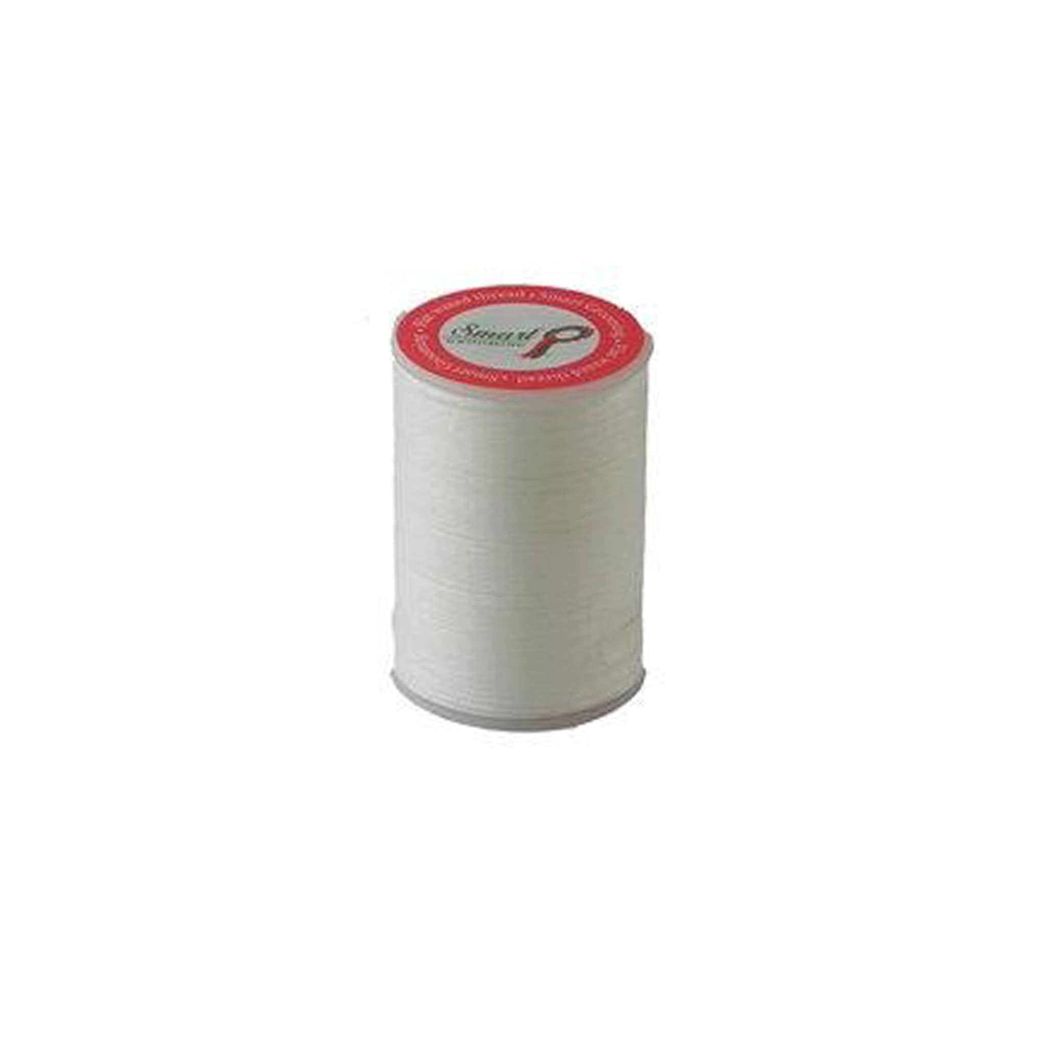 Smart Grooming Flat Waxed Plaiting Thread - Small · White