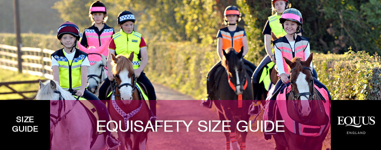 Equisafety Size Guide