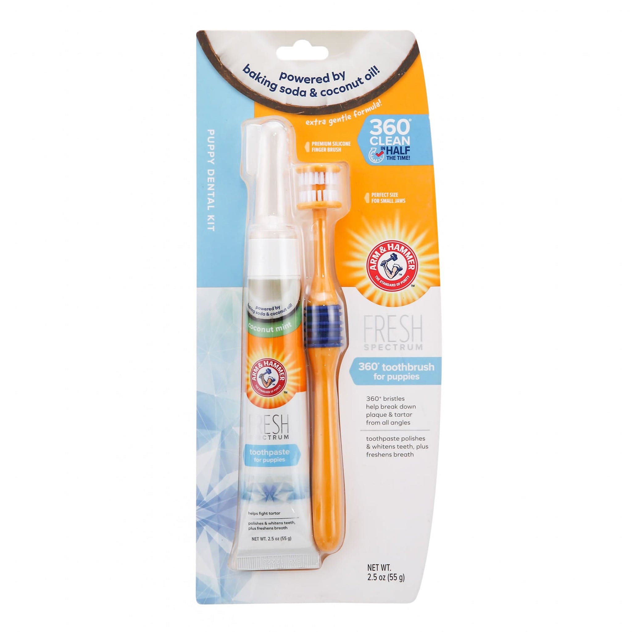 Arm And Hammer Fresh Coconut Dental Kit For Dogs - Puppy/Small Sog