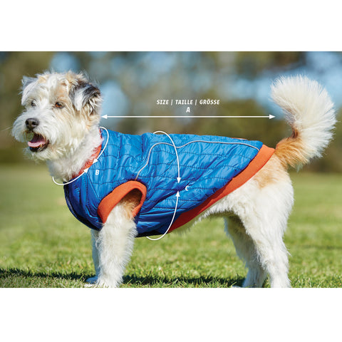Weatherbeeta ComFiTec Fleece Dog Jumper Size Guide Image