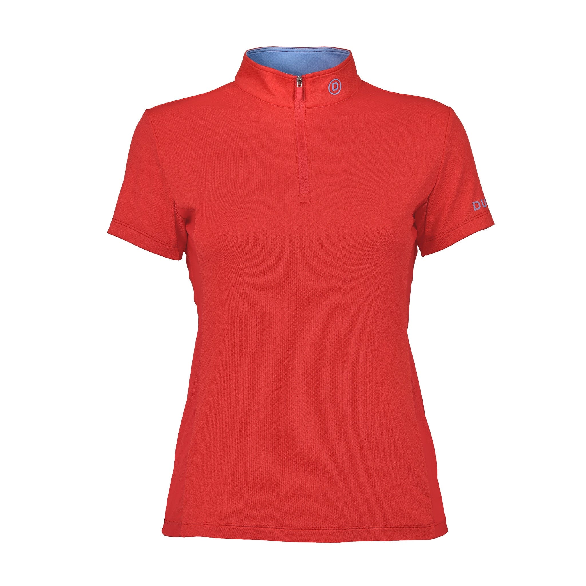 Dublin Airflow Short Sleeve Top Coral Front 1004081082