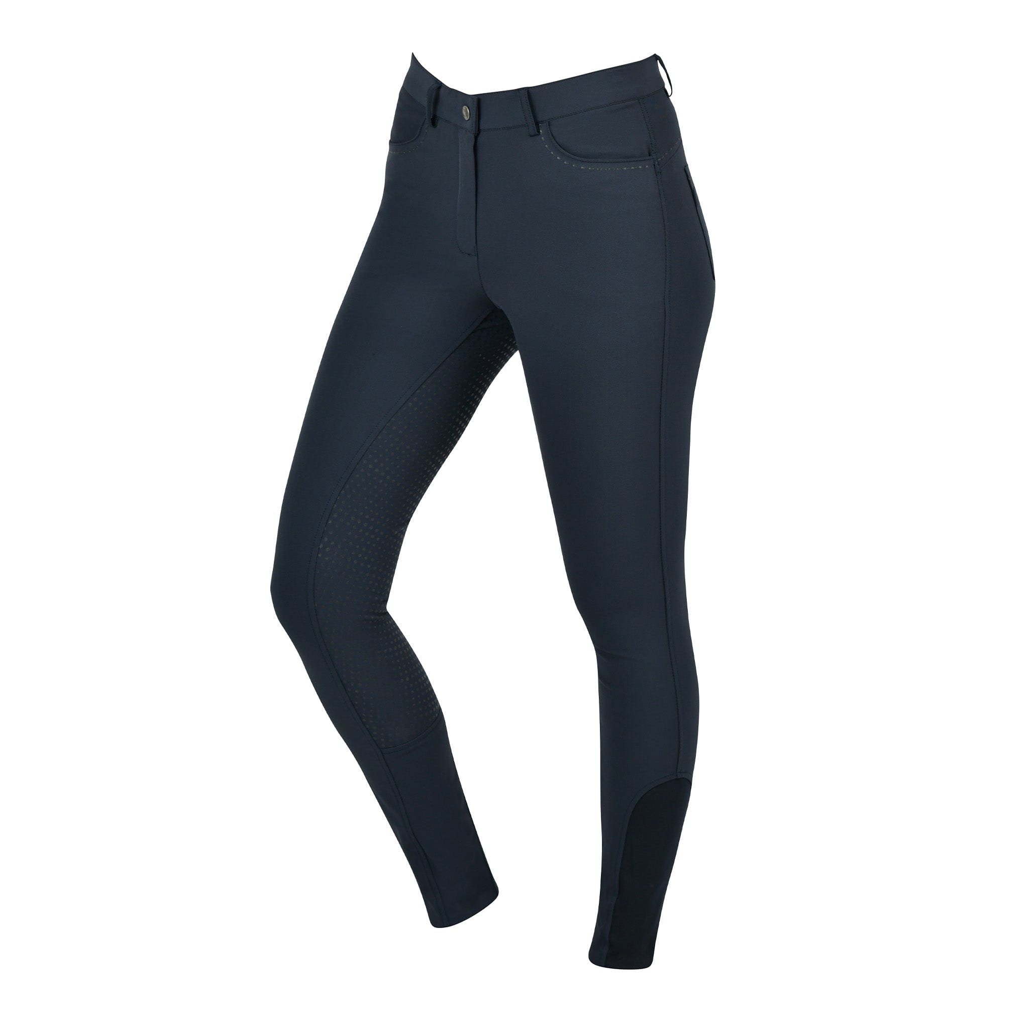 Dublin Shelby Silicone Full Seat Breeches - UK 12 · Ink Navy