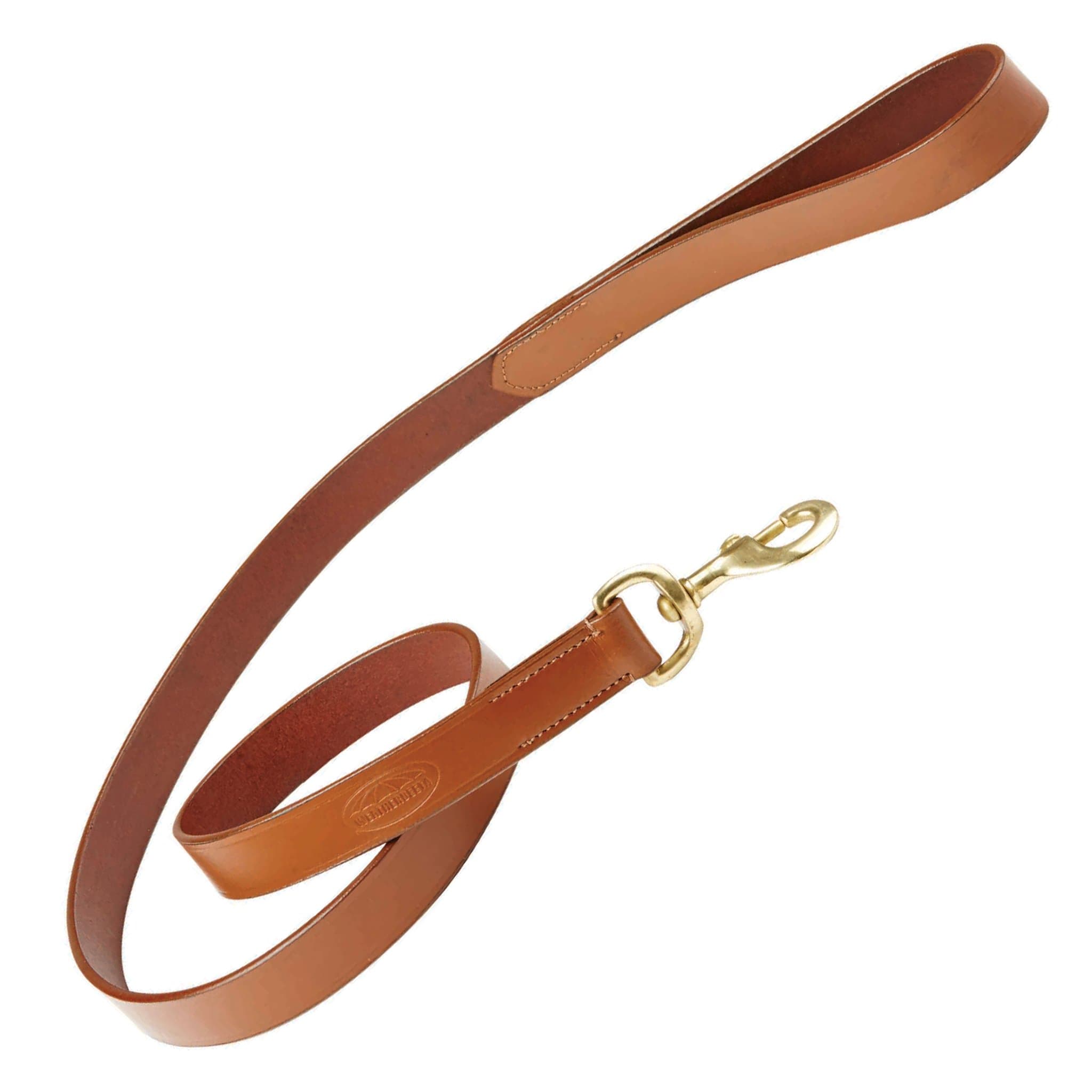 Weatherbeeta Leather Dog Lead - Tan