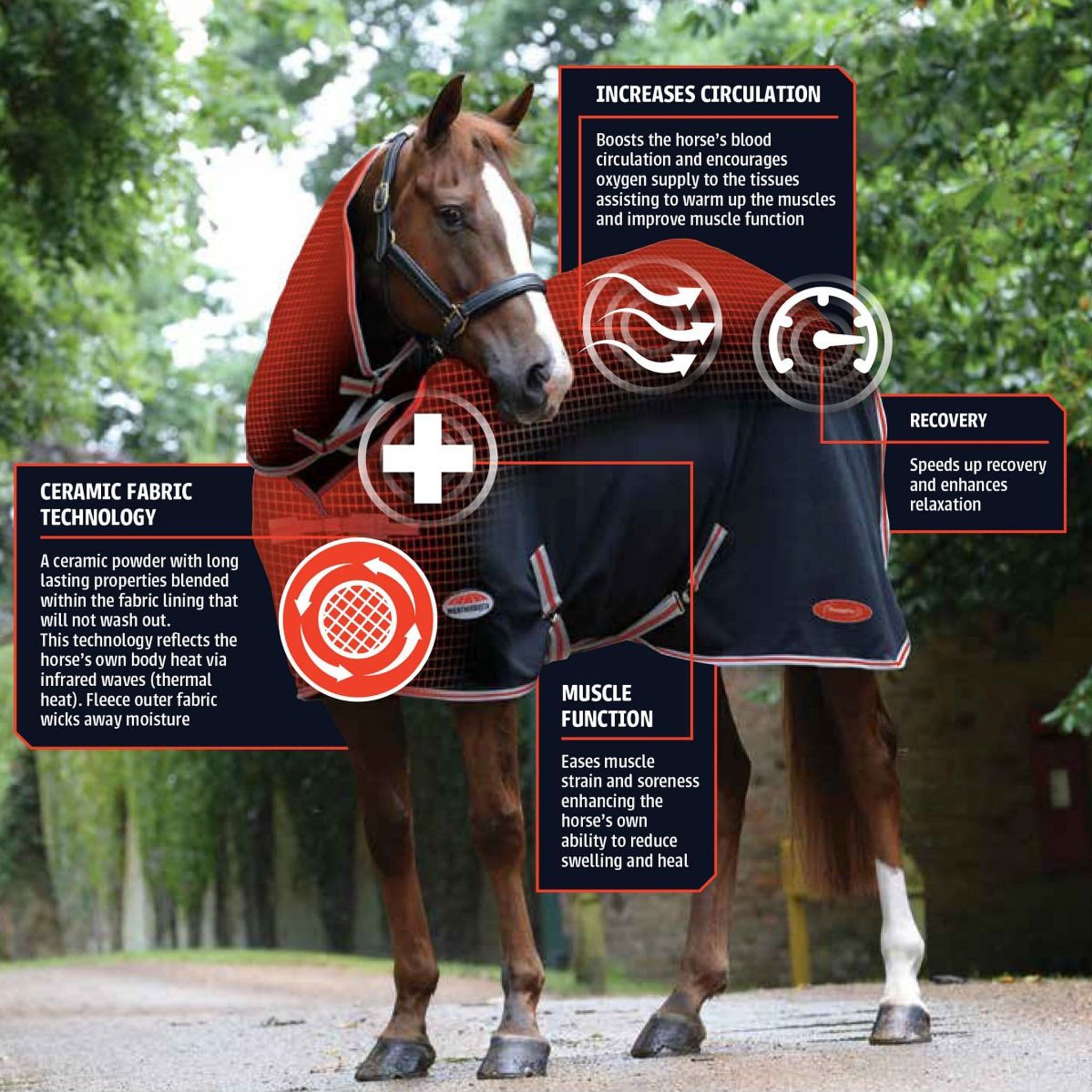 Weatherbeeta Therapy-Tec Combo Neck Fleece