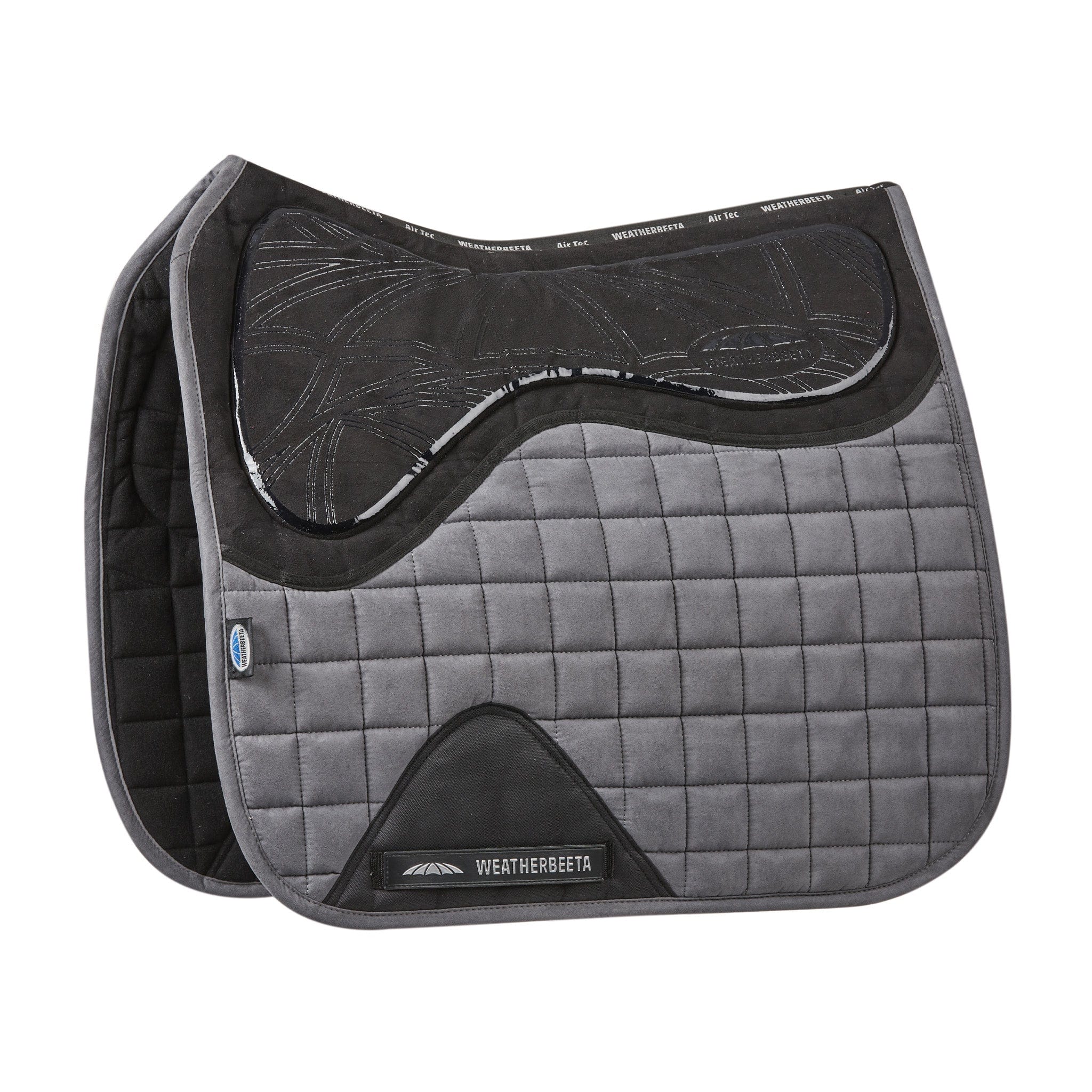 Weatherbeeta Ultra Grip Dressage Saddle Pad - Grey