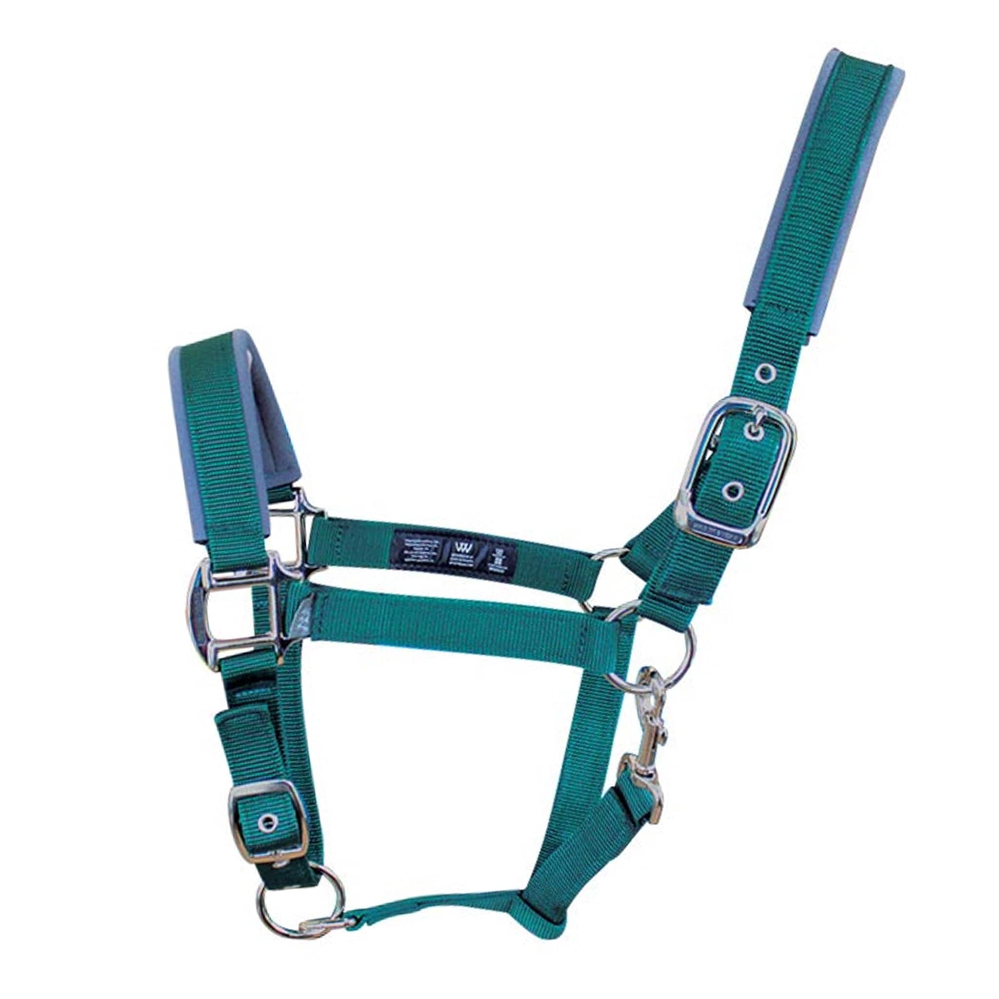 Woof Wear Contour Headcollar - Full · British Racing Green