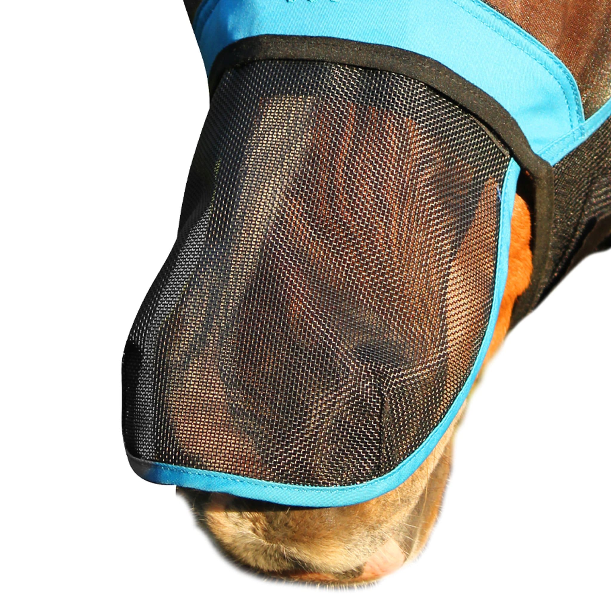 Woof Wear UV Fly Mask Nose Protector Attachment WS0015 Black and Blue