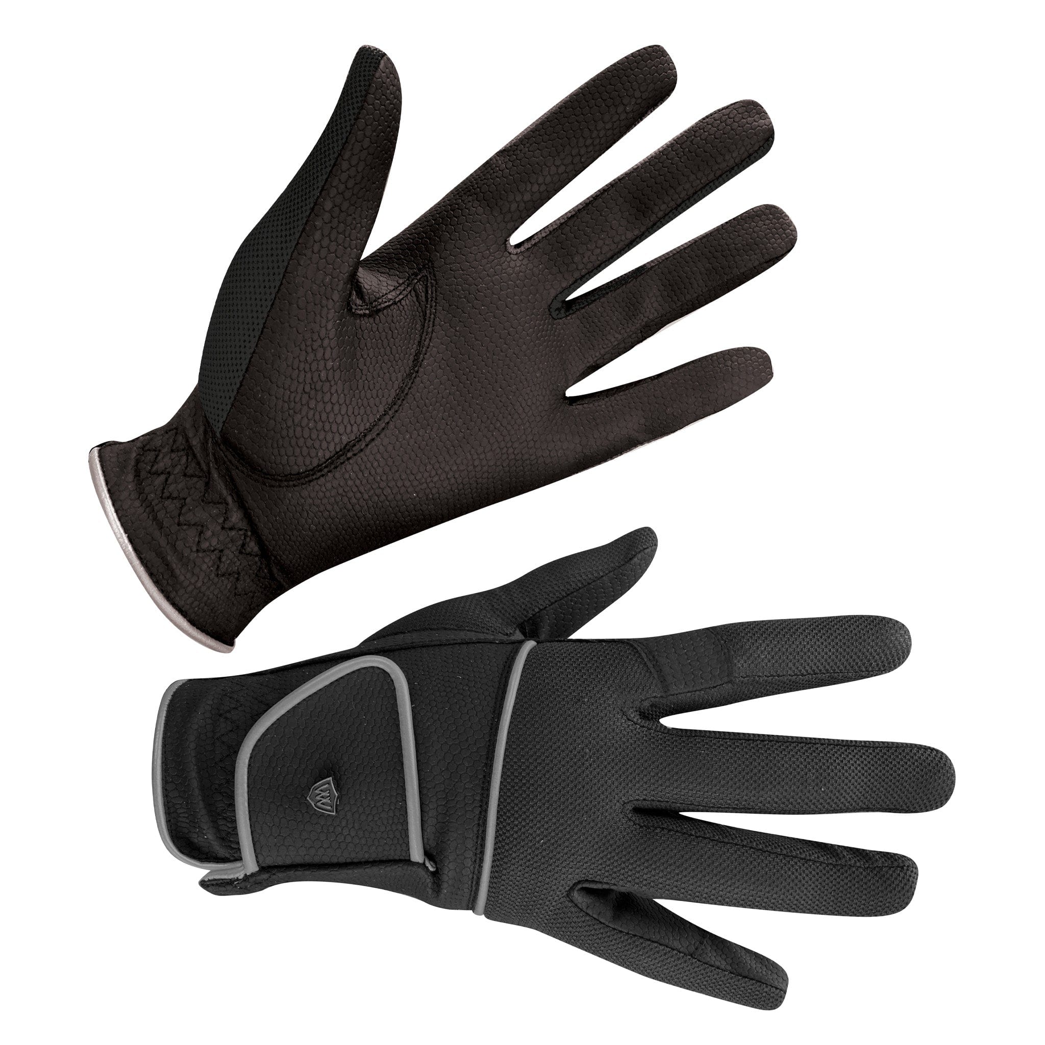 Woof Wear Vision Riding Gloves WG0124 Black Pair