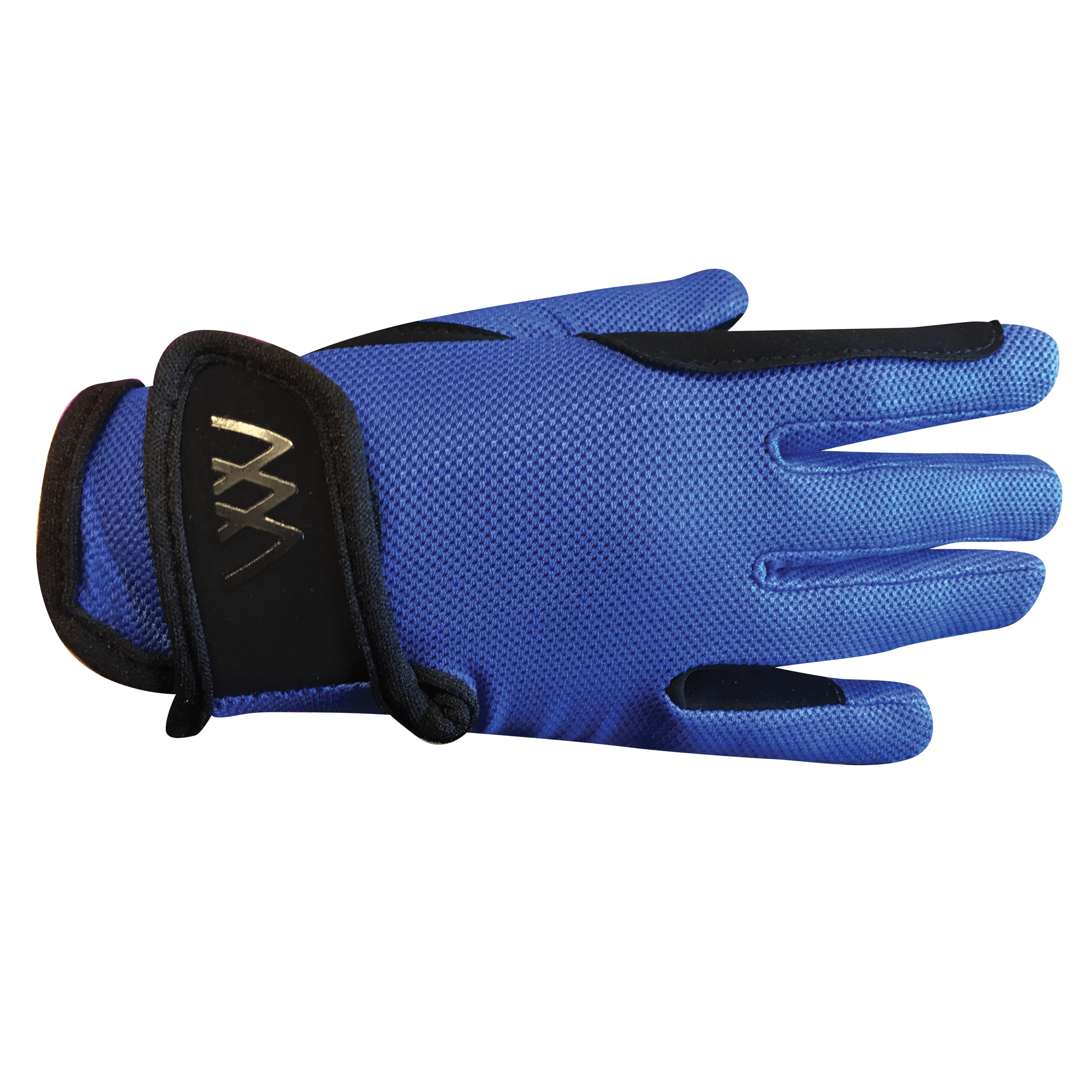 Woof Wear Young Rider Pro Gloves electric blue children kids WG0121