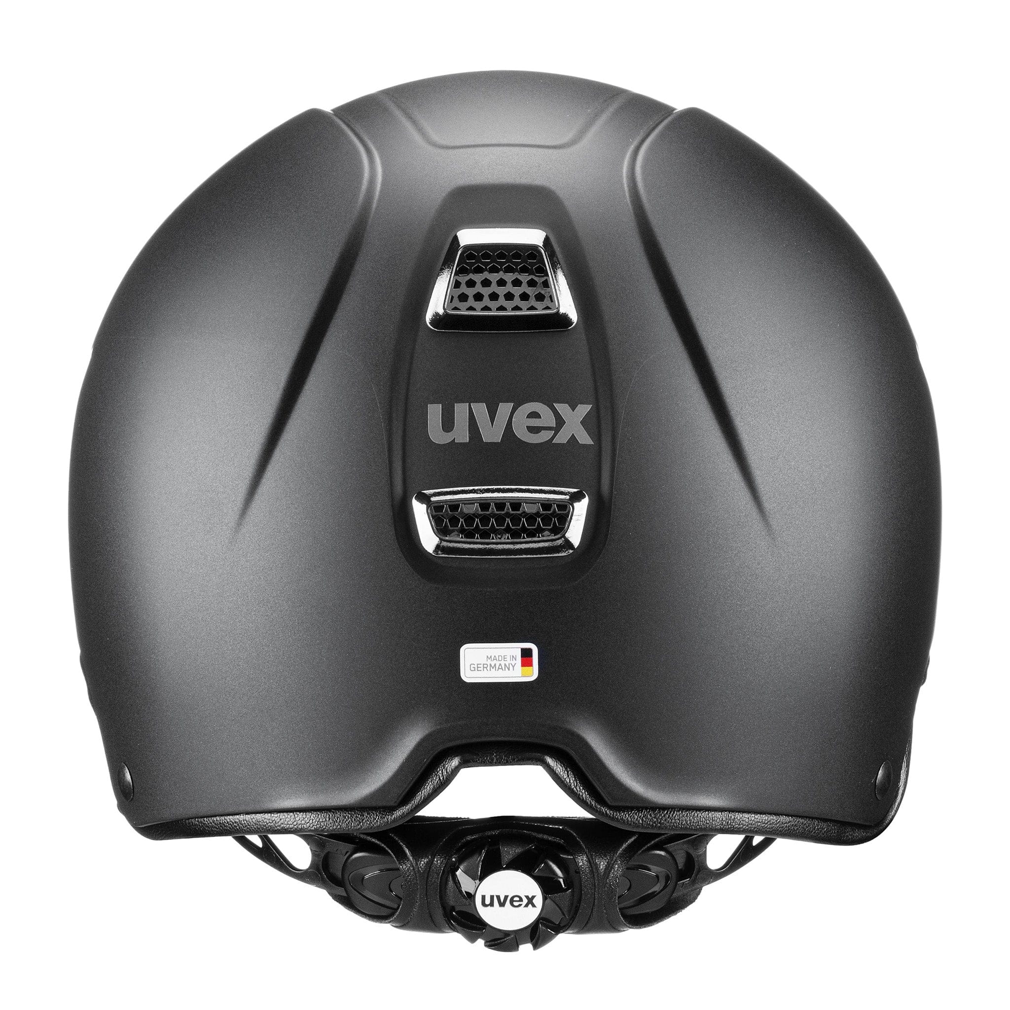 Uvex Perfexxion II Chrome Riding Hat