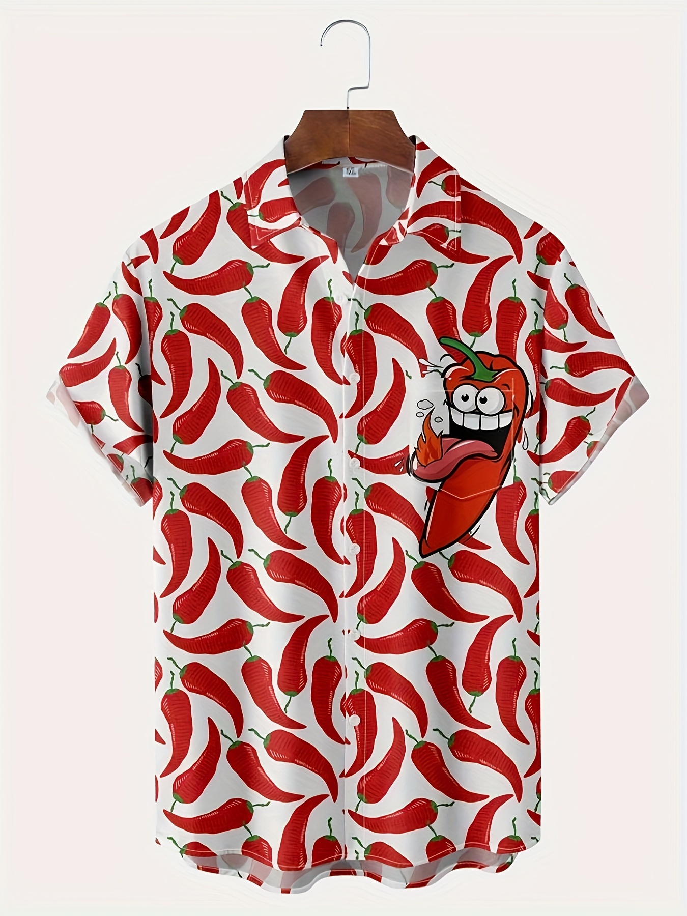 Men's Hawaiian Shirts Cinco de Mayo Chill Print Chest Pocket  Aloha Shirts