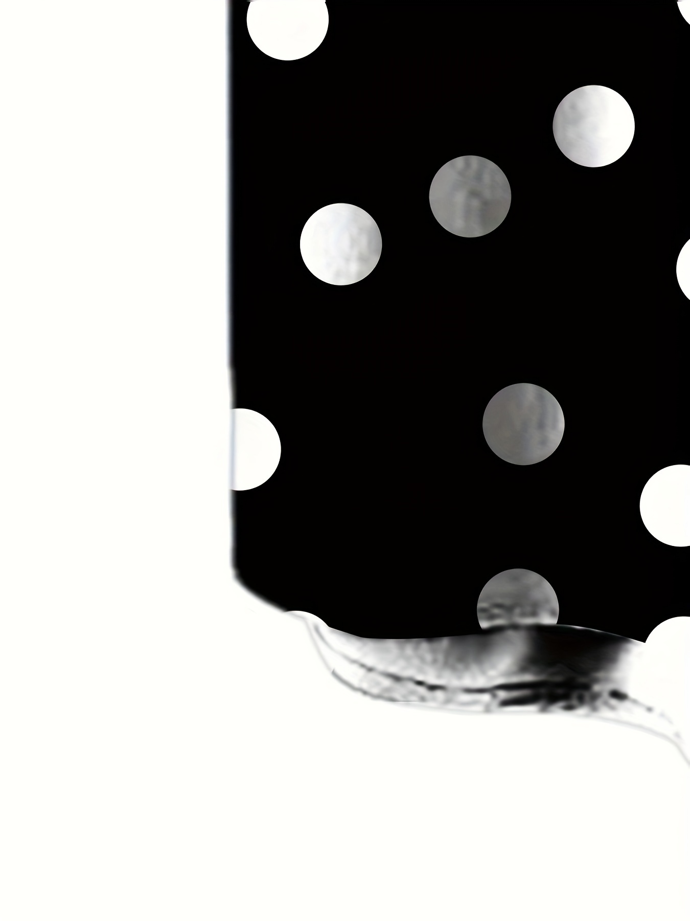 Men's Polk Dot 3D Print Fashion Short Sleeve V-neck Button Down Shirts